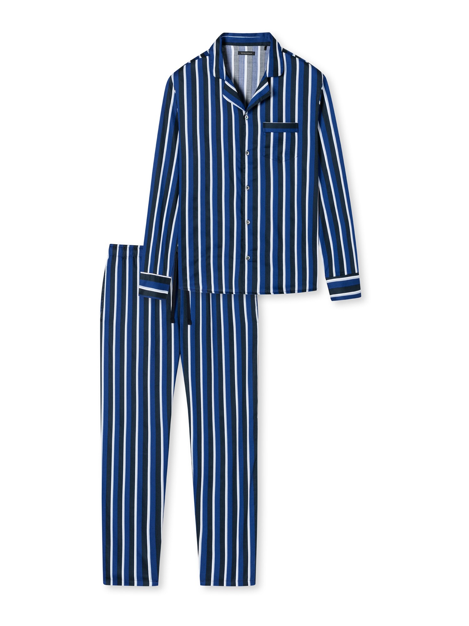 Schiesser Herren Pyjama Elegant Stripes - Bild 1