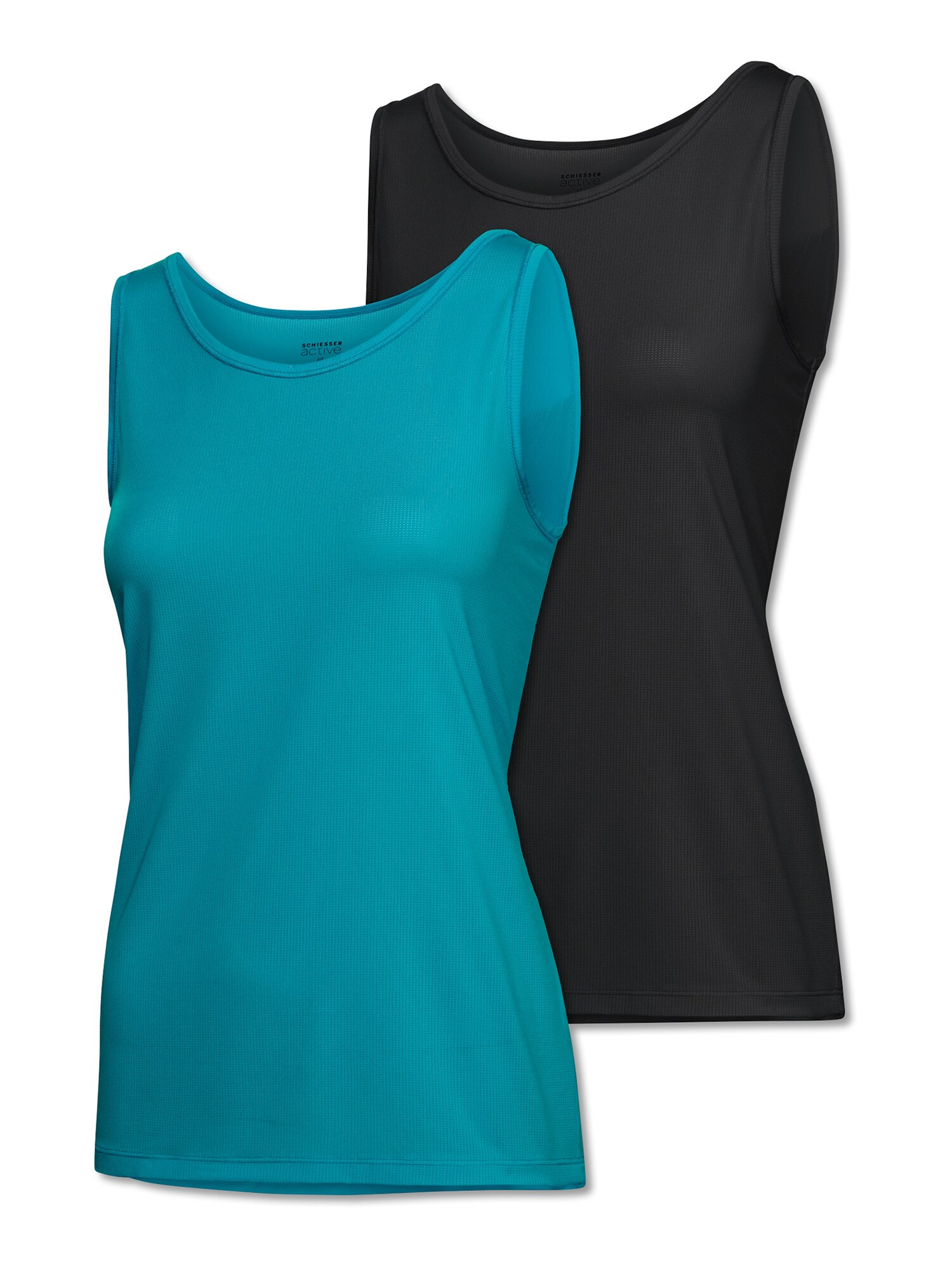 Schiesser Damen Tanktop Tops 2er Pack - Bild 1