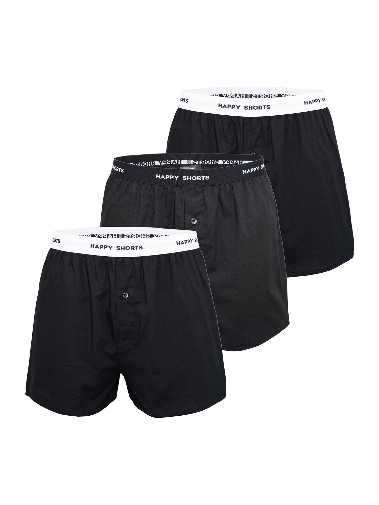 Happy Shorts Herren Boxer Mix 3er Pack - Bild 1