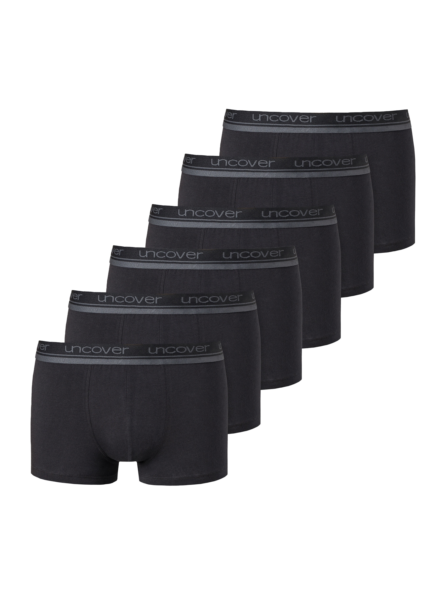 Schiesser Herren Boxershorts Uncover 6er Pack - Bild 1