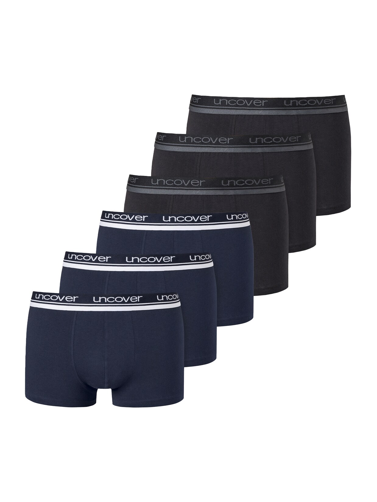 Schiesser Herren Boxershorts Uncover 6er Pack