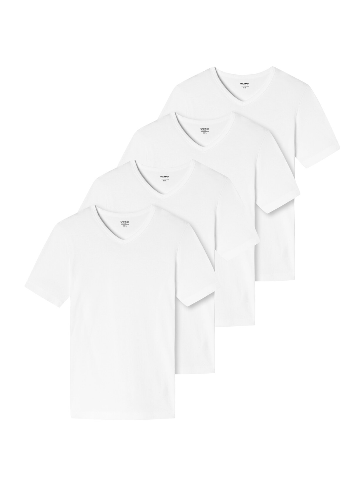 Schiesser Herren T-Shirt Uncover 4er Pack