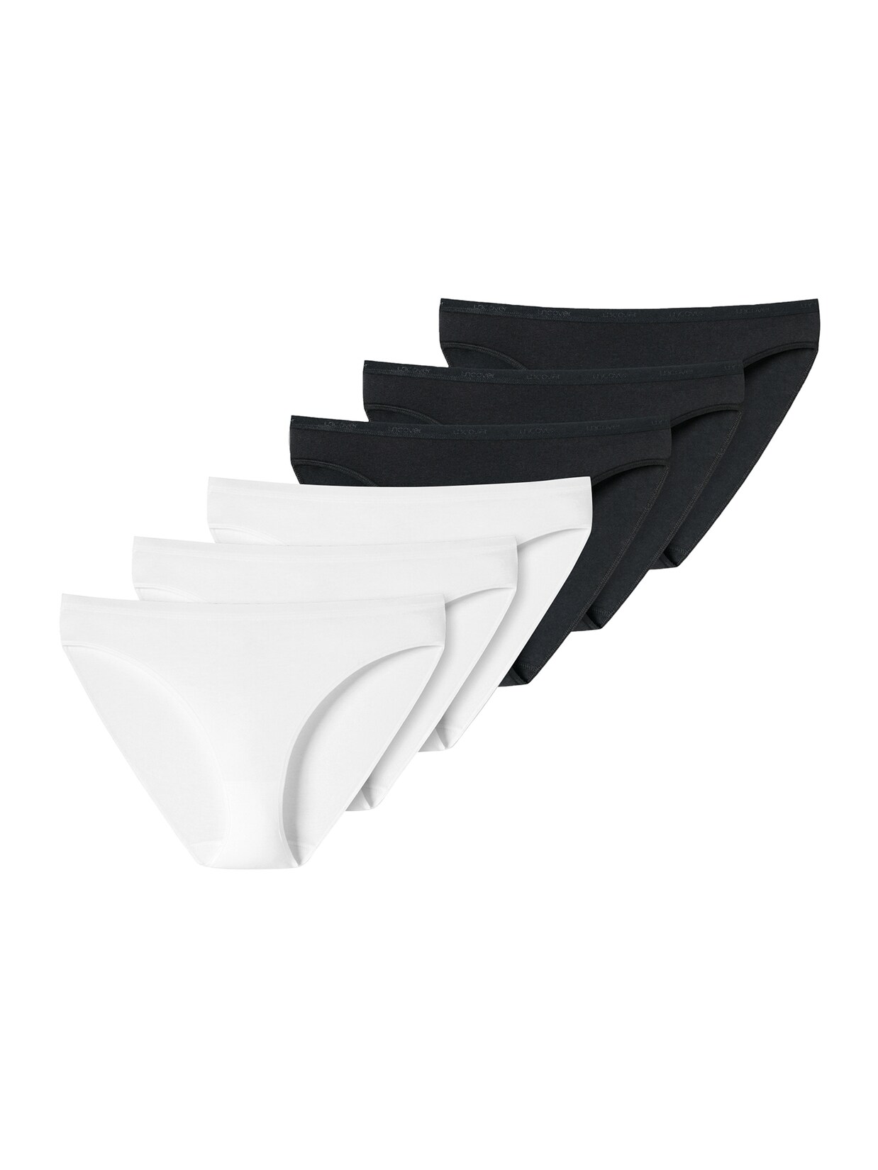 Schiesser Damen Tai-Slip Uncover 6er Pack