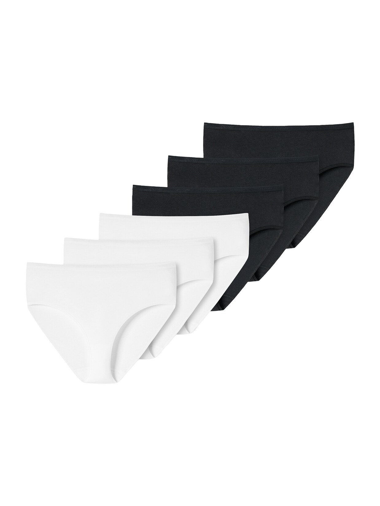 Schiesser Damen Midislip Uncover 6er Pack