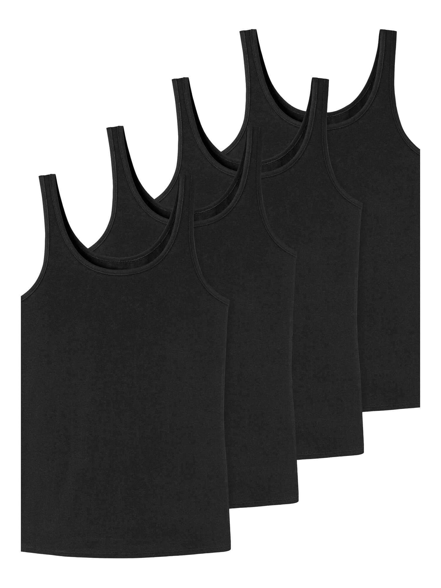 Schiesser Damen Tr&auml;gertop Uncover 4er Pack - Bild 1