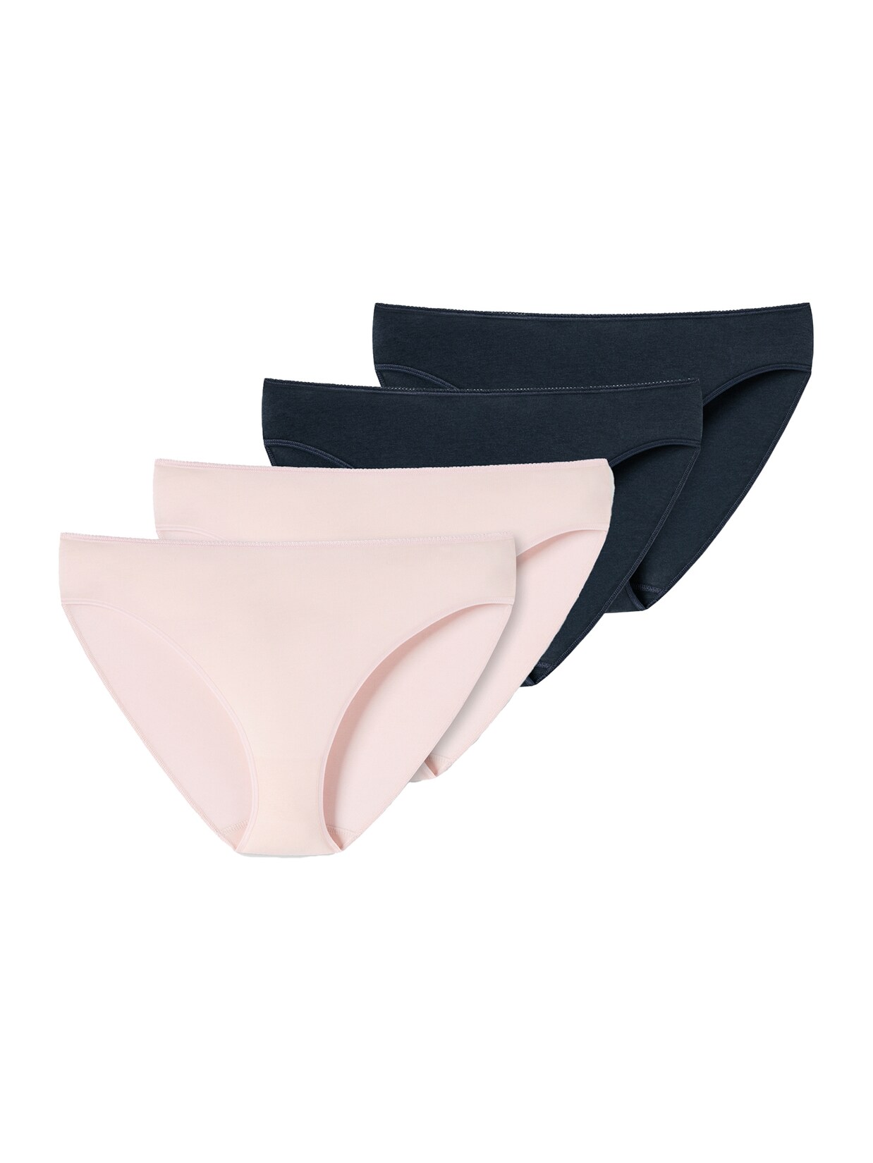 Schiesser Damen Tai-Slip Uncover 4er Pack