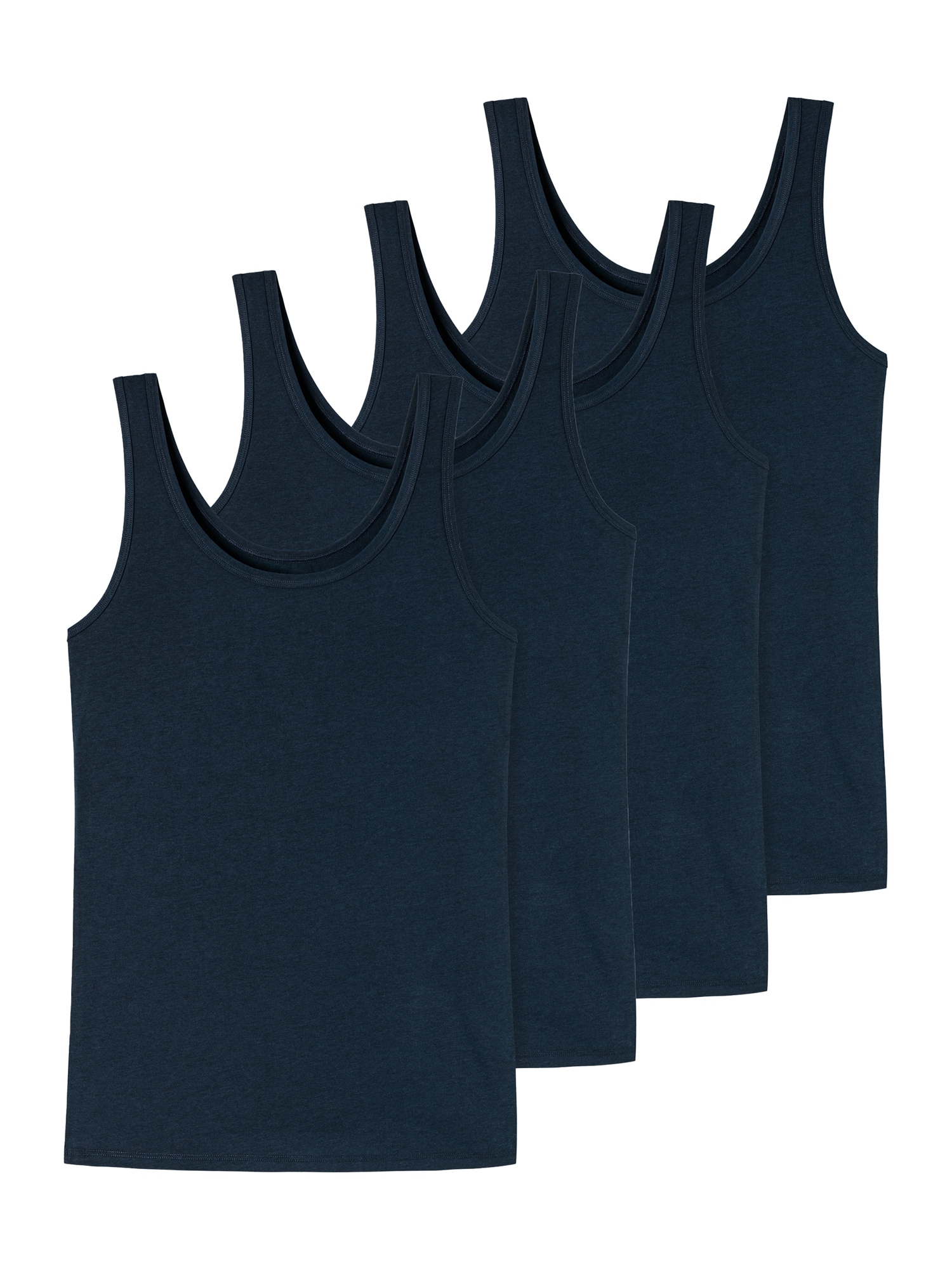 Schiesser Damen Tr&auml;gertop Uncover 4er Pack - Bild 1