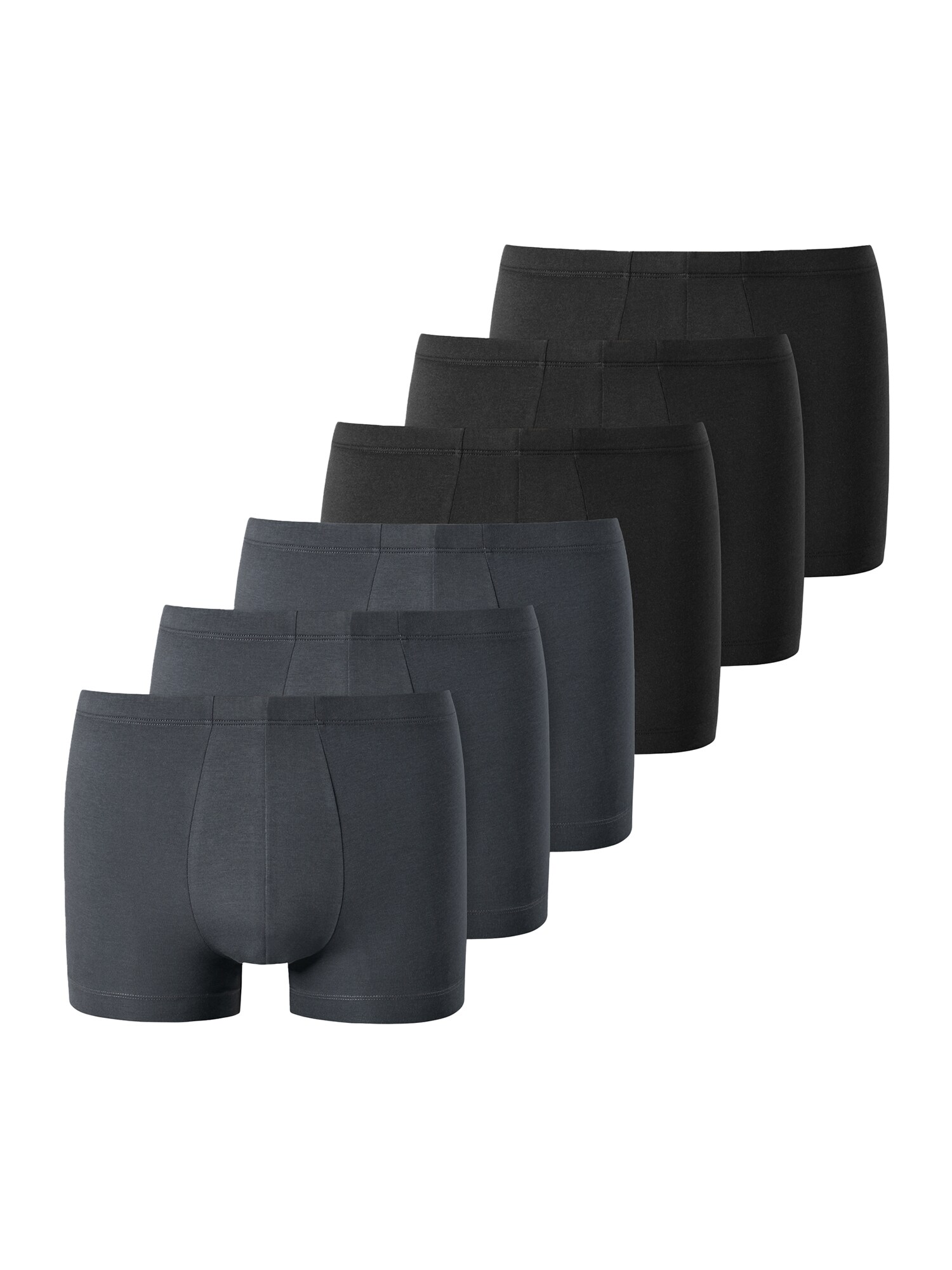 Schiesser Herren Boxershorts Uncover 6er Pack - Bild 1