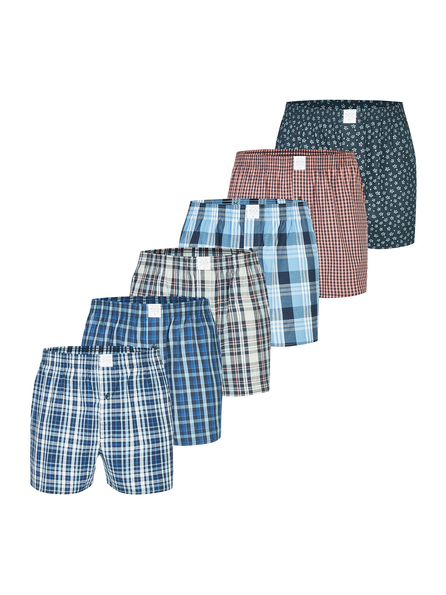 MG-1 Jungen Boxer Kids 6er Pack - Bild 1