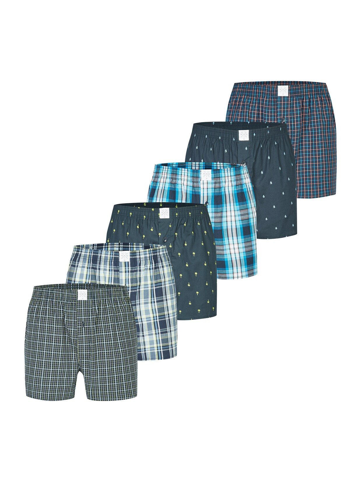 MG-1 Herren Boxer Classics 6er Pack