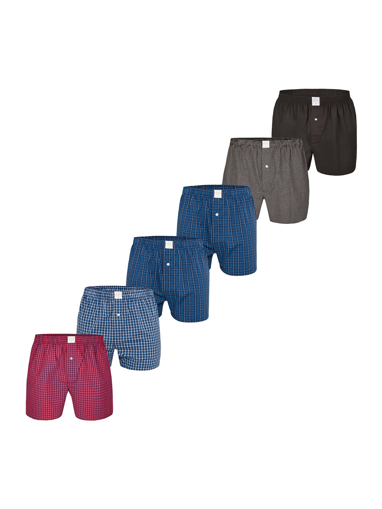 MG-1 Herren Boxer Classics 6er Pack