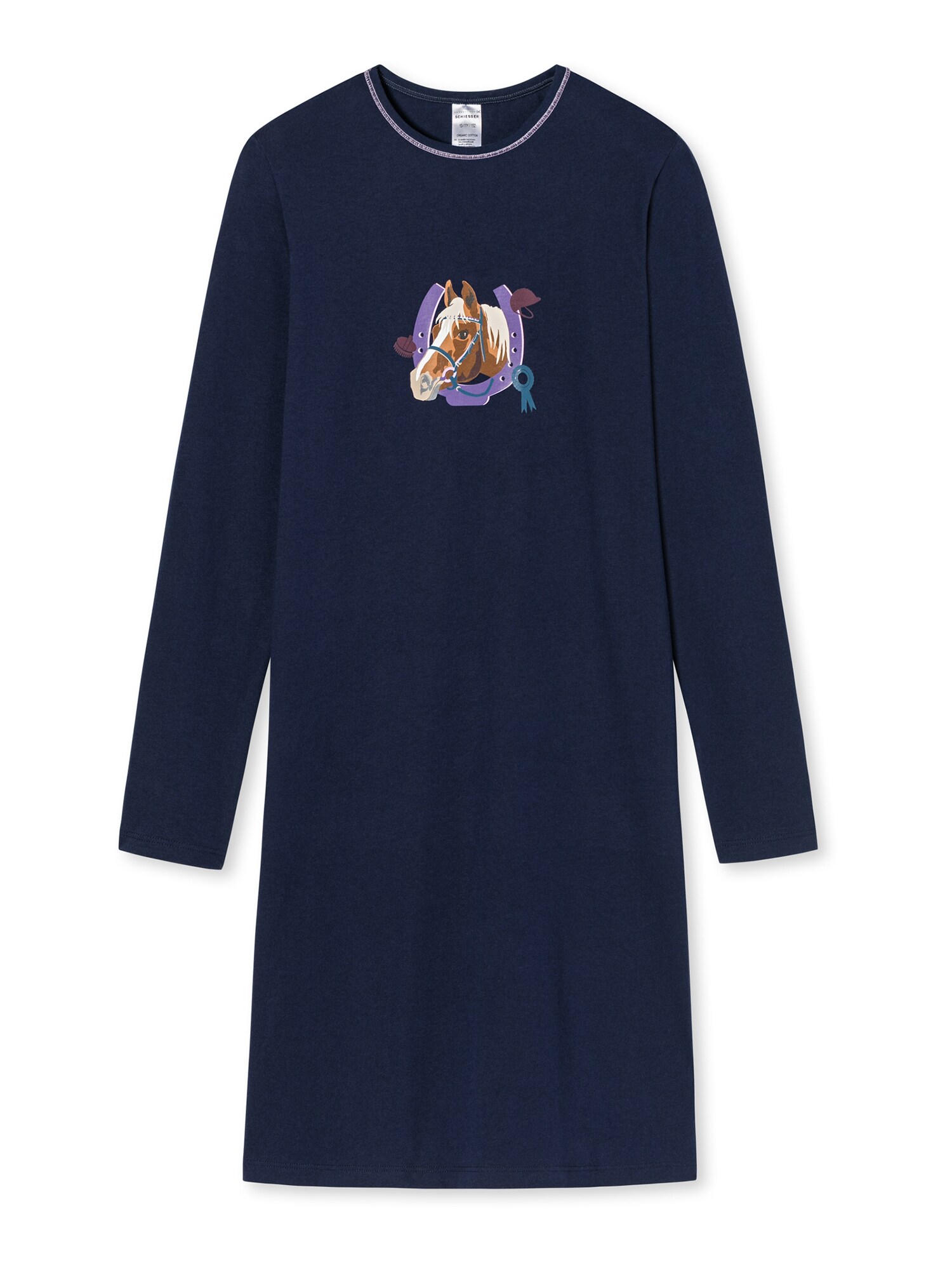 Schiesser M&auml;dchen Nachthemd Pferdewelt - Bild 1