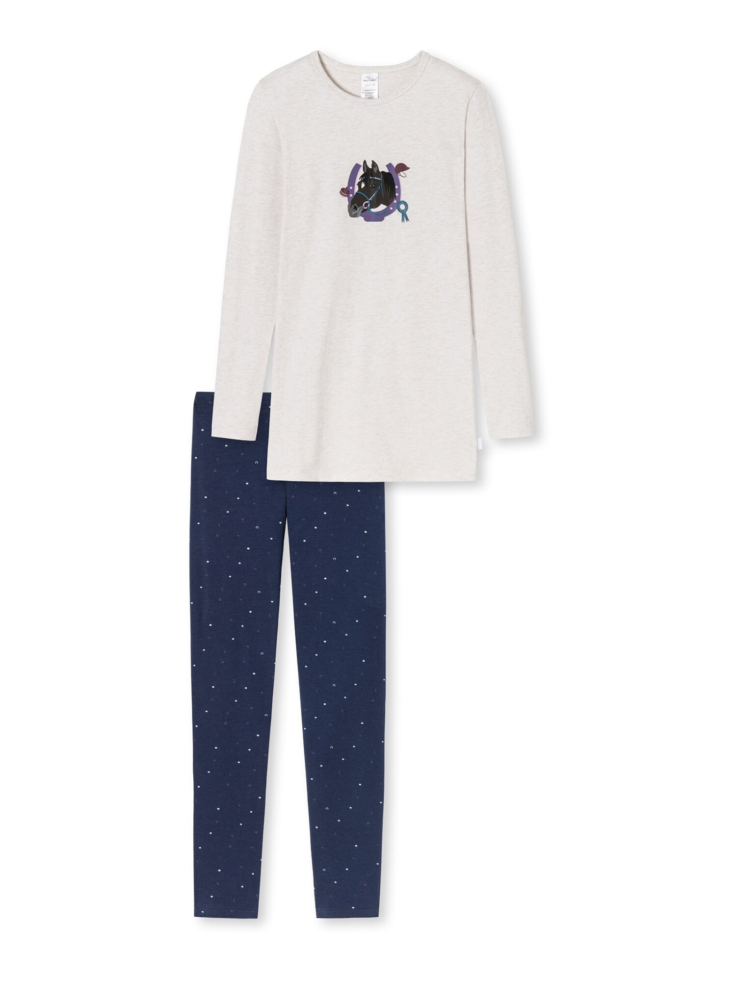 Schiesser M&auml;dchen Pyjama Pferdewelt - Bild 1