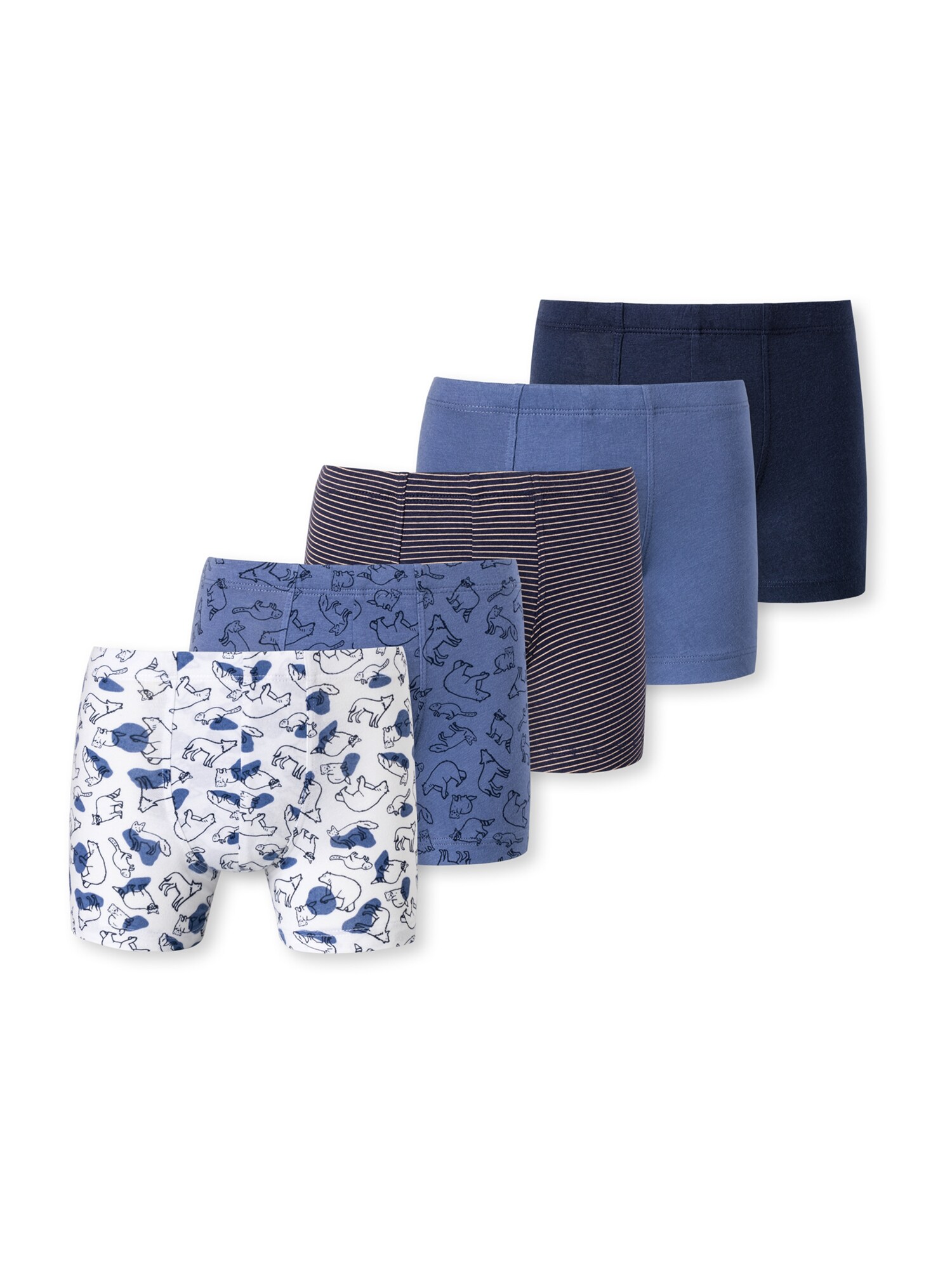 Schiesser Jungen Boxer 95/5 Organic 5er Pack - Bild 1