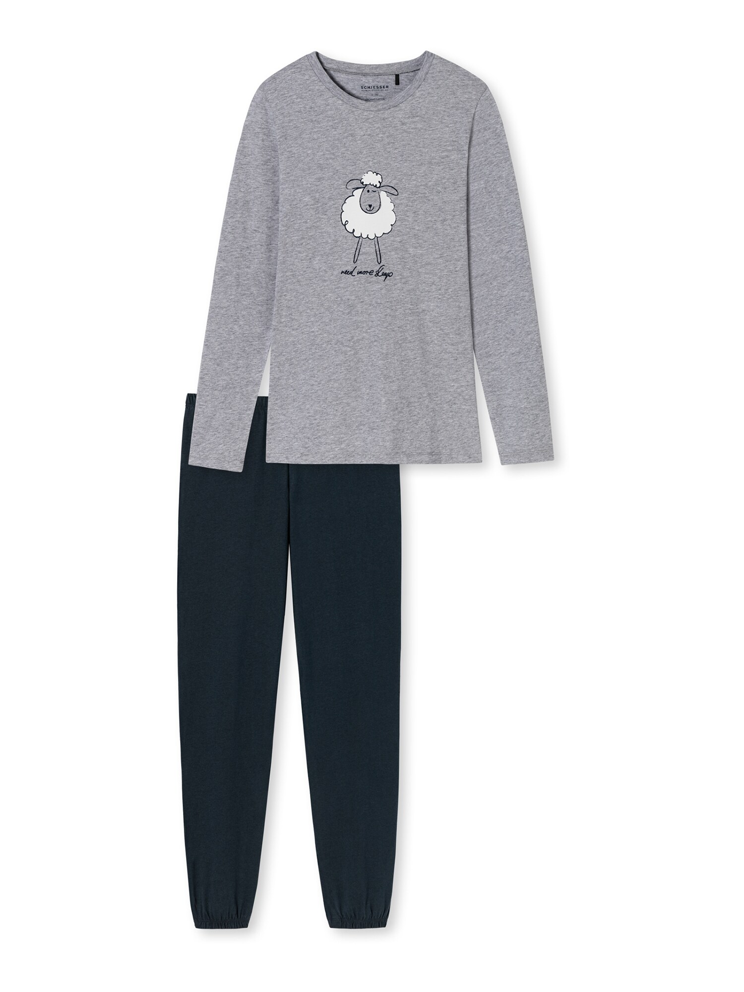 Schiesser M&auml;dchen Pyjama Growth Feeling at Home - Bild 1