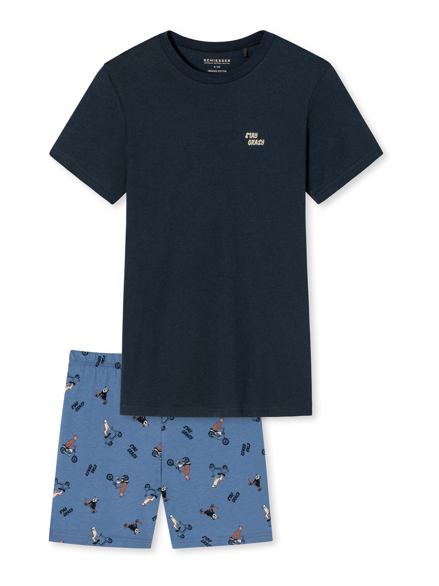 Schiesser Jungen Pyjama Natural Rhythm - Bild 1