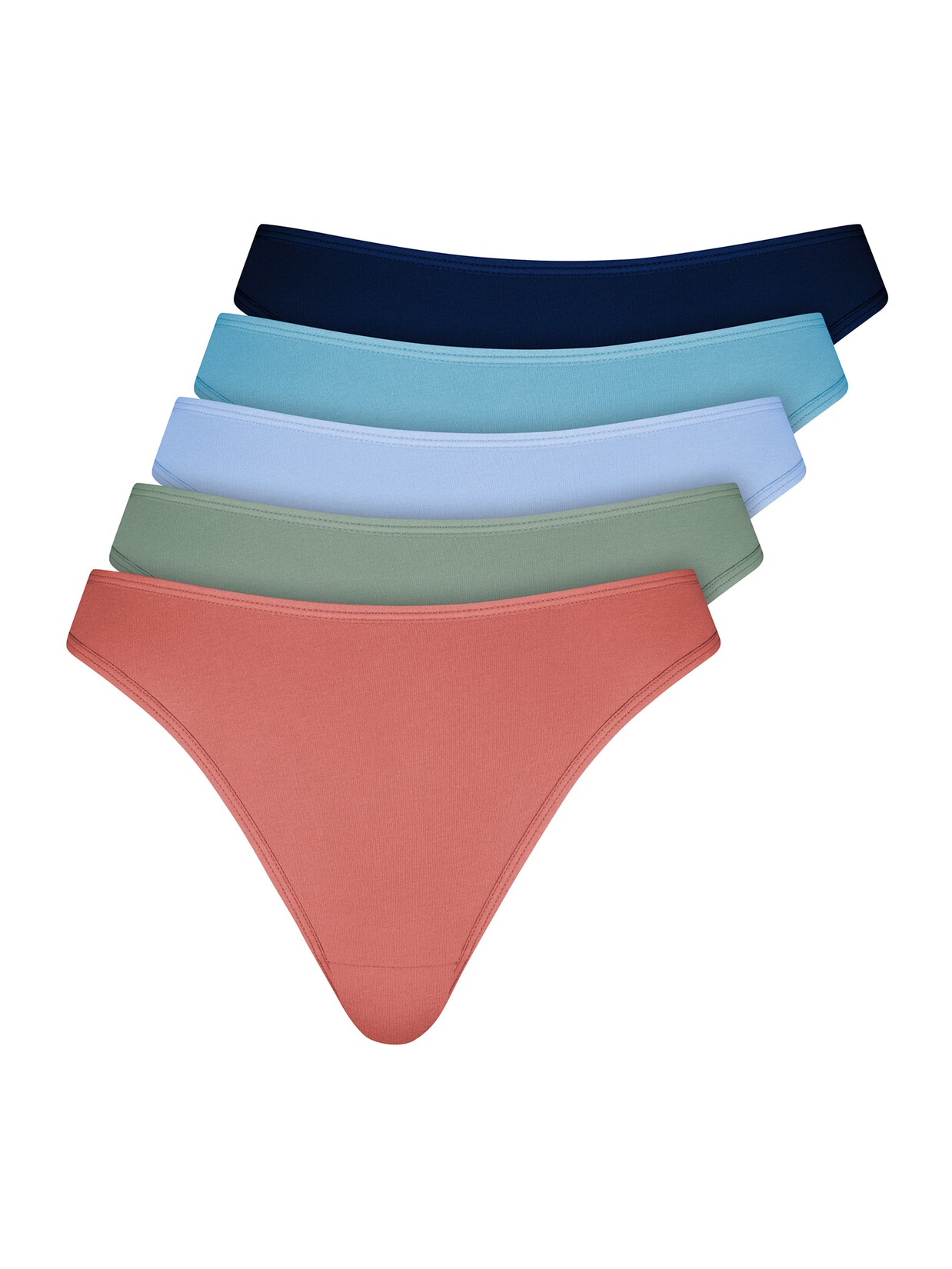 NUR DIE Damen String Basic 5er Pack | 04058401428578