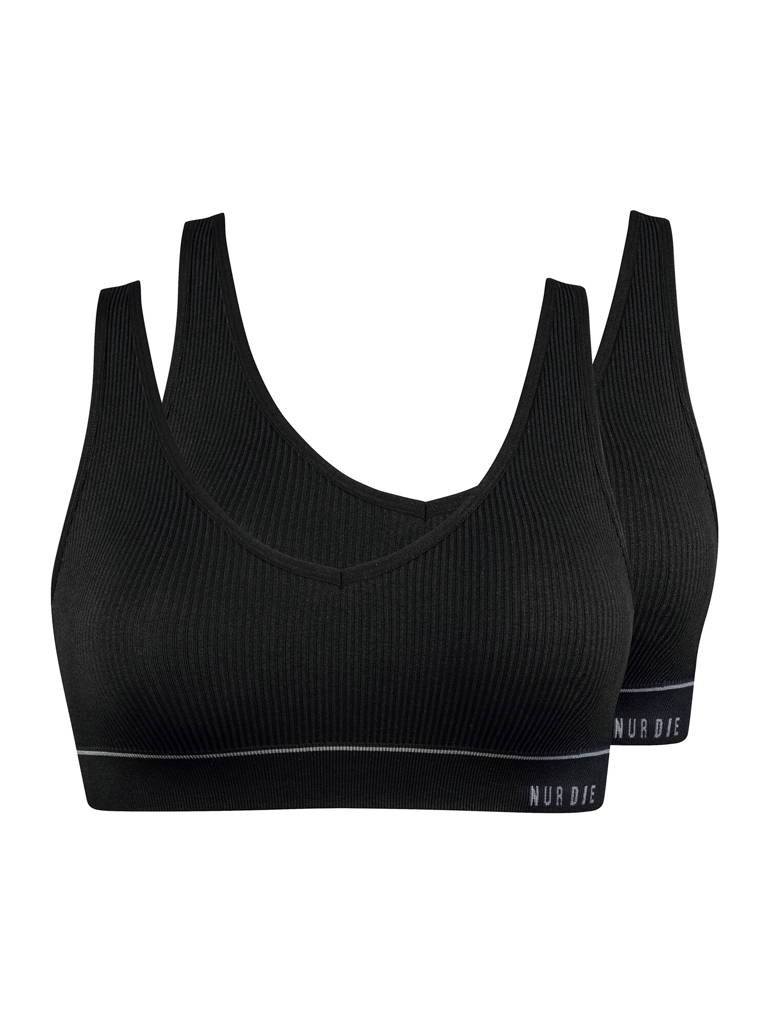 NUR DIE Damen Bustier Retro 2er Pack - Bild 1