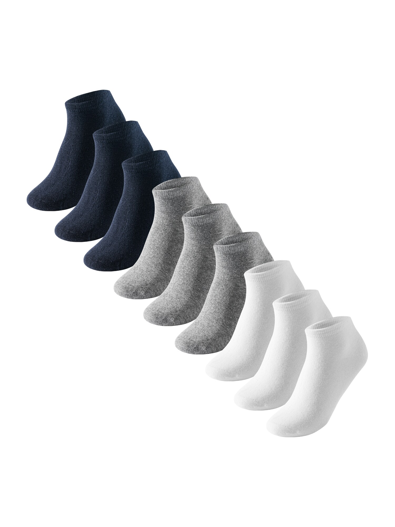 Schiesser Herren Sneakersocken Uncover 9er Pack - Bild 1