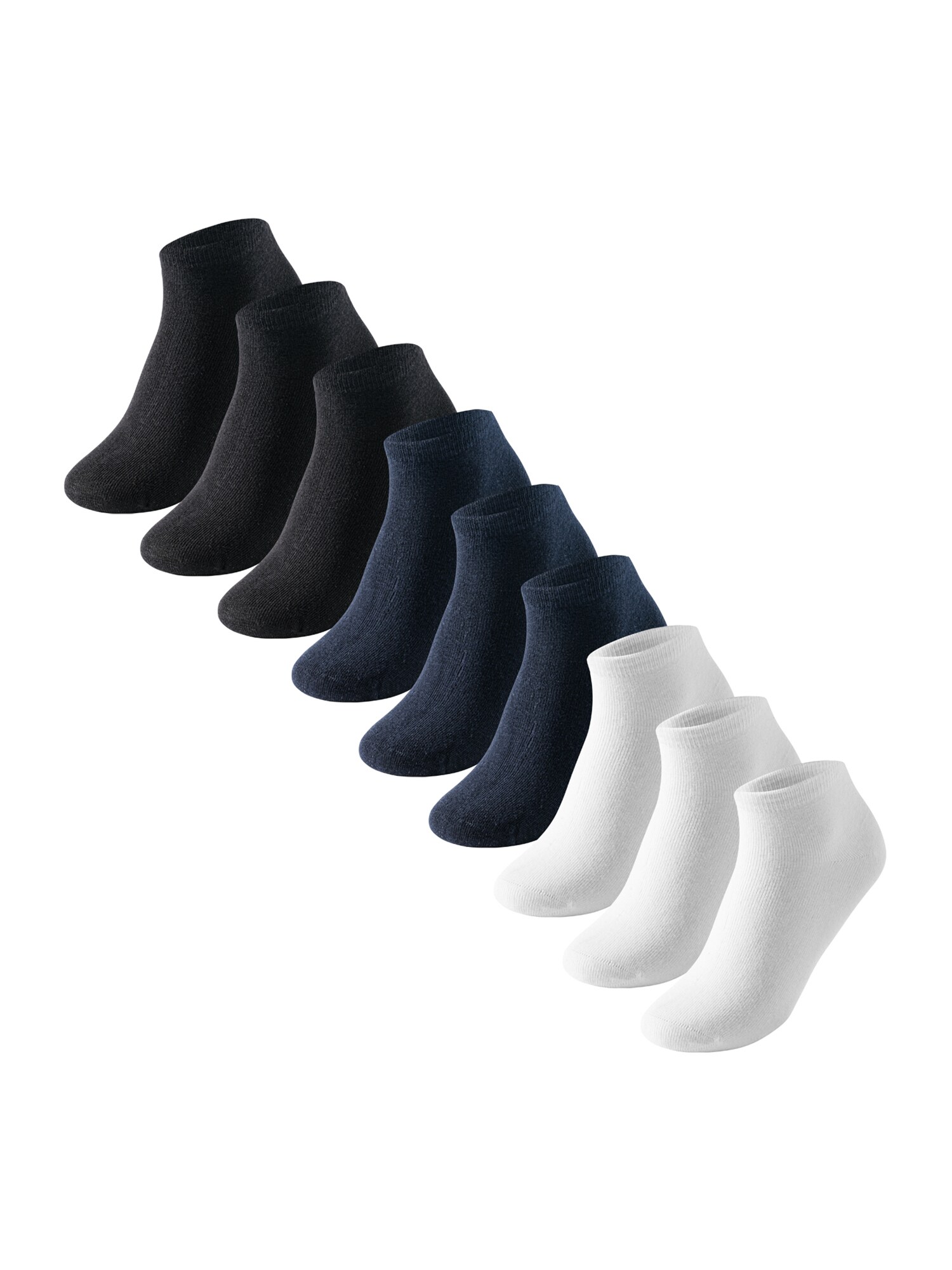 Schiesser Herren Sneakersocken Uncover 9er Pack - Bild 1