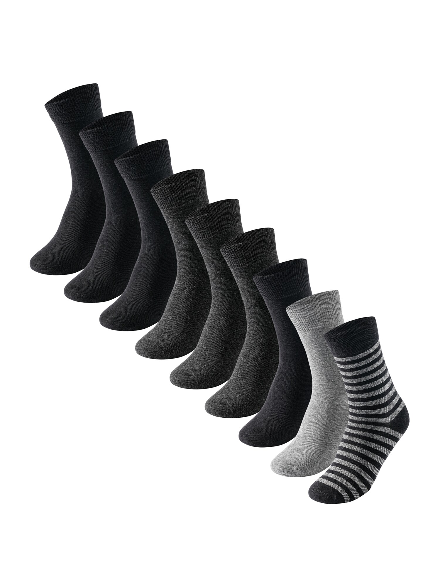 Schiesser Herren Freizeitsocken Uncover 9er Pack - Bild 1