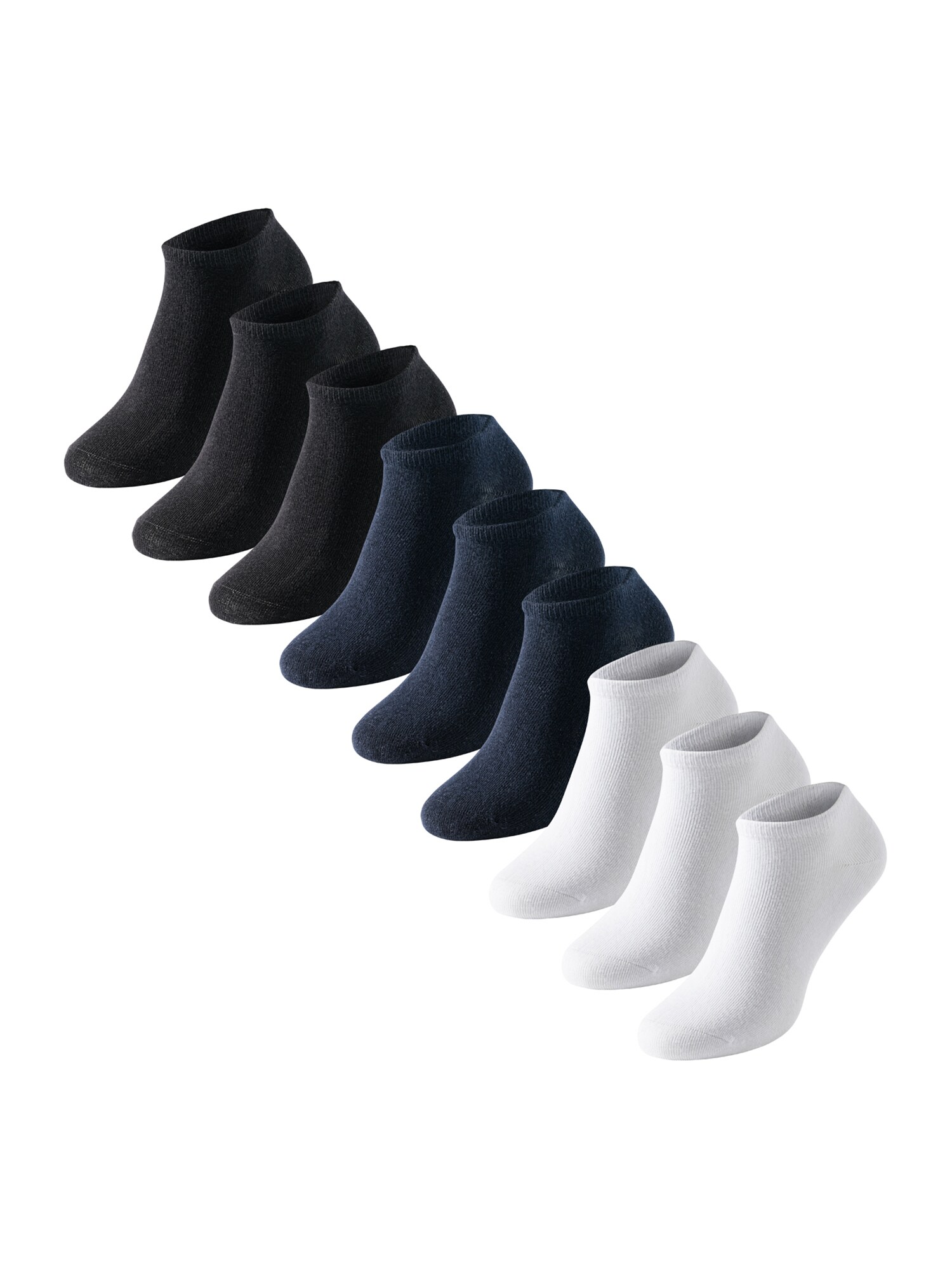 Schiesser Damen Sneakersocken Uncover 9er Pack - Bild 1