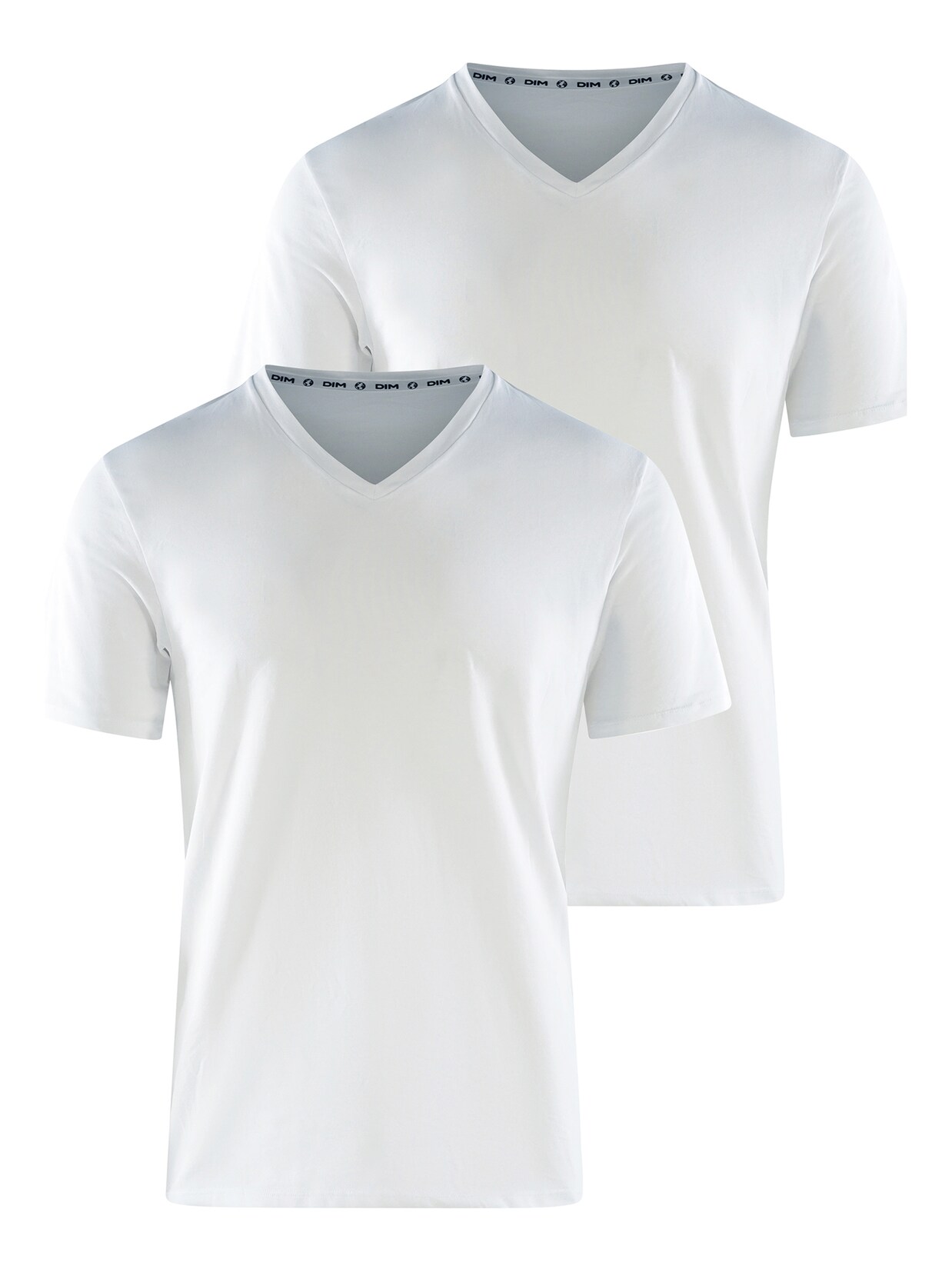 DIM Herren T-Shirt Green by DIM 2er Pack | 03610862107501