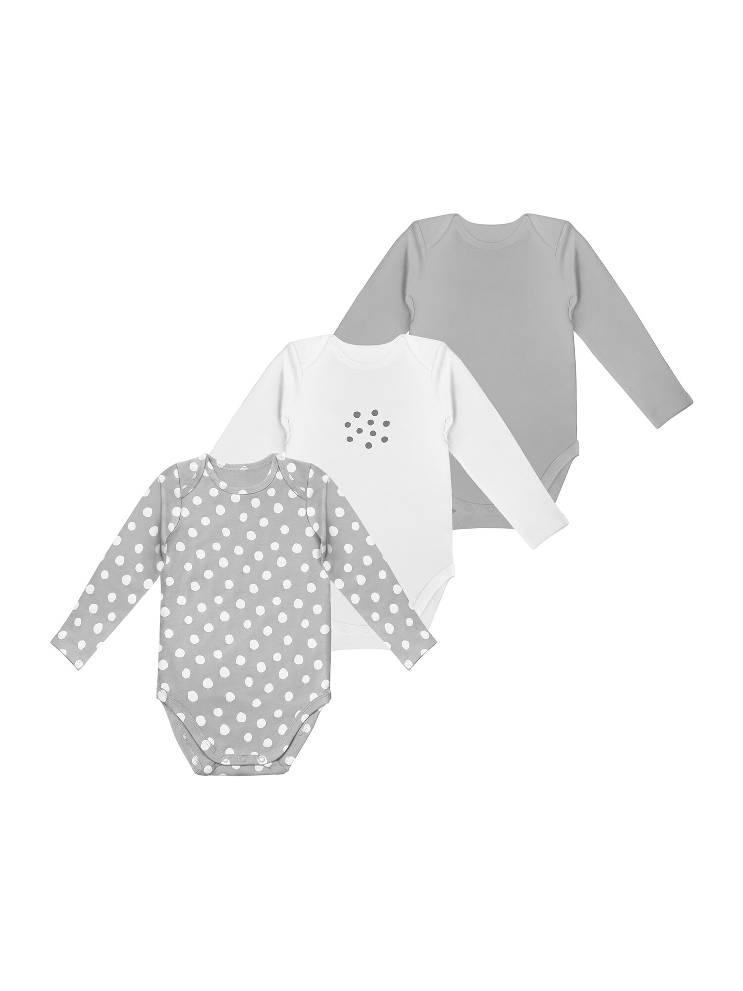 DIM Unisex Langarmbody Set 3er Pack - Bild 1