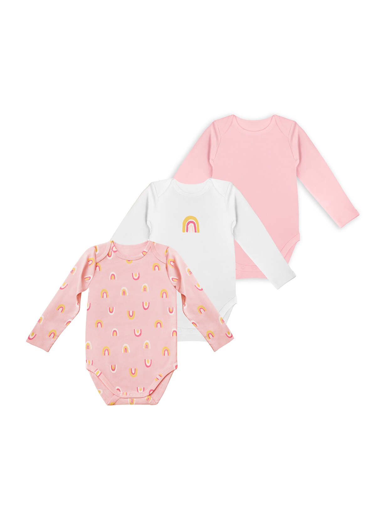 DIM Unisex Langarmbody Set 3er Pack | 03610862435475