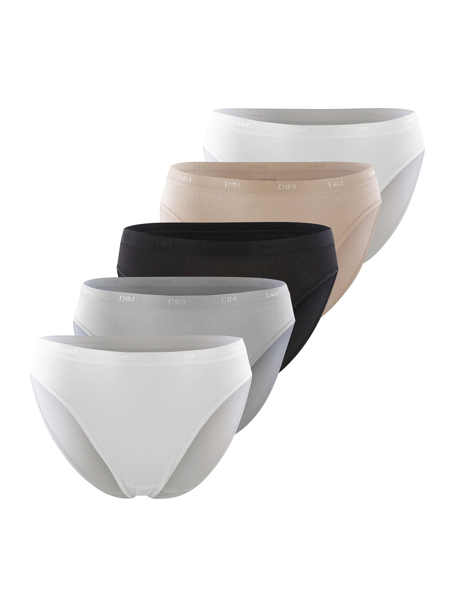 DIM Damen Slip Les Pockets 5er Pack - Bild 1
