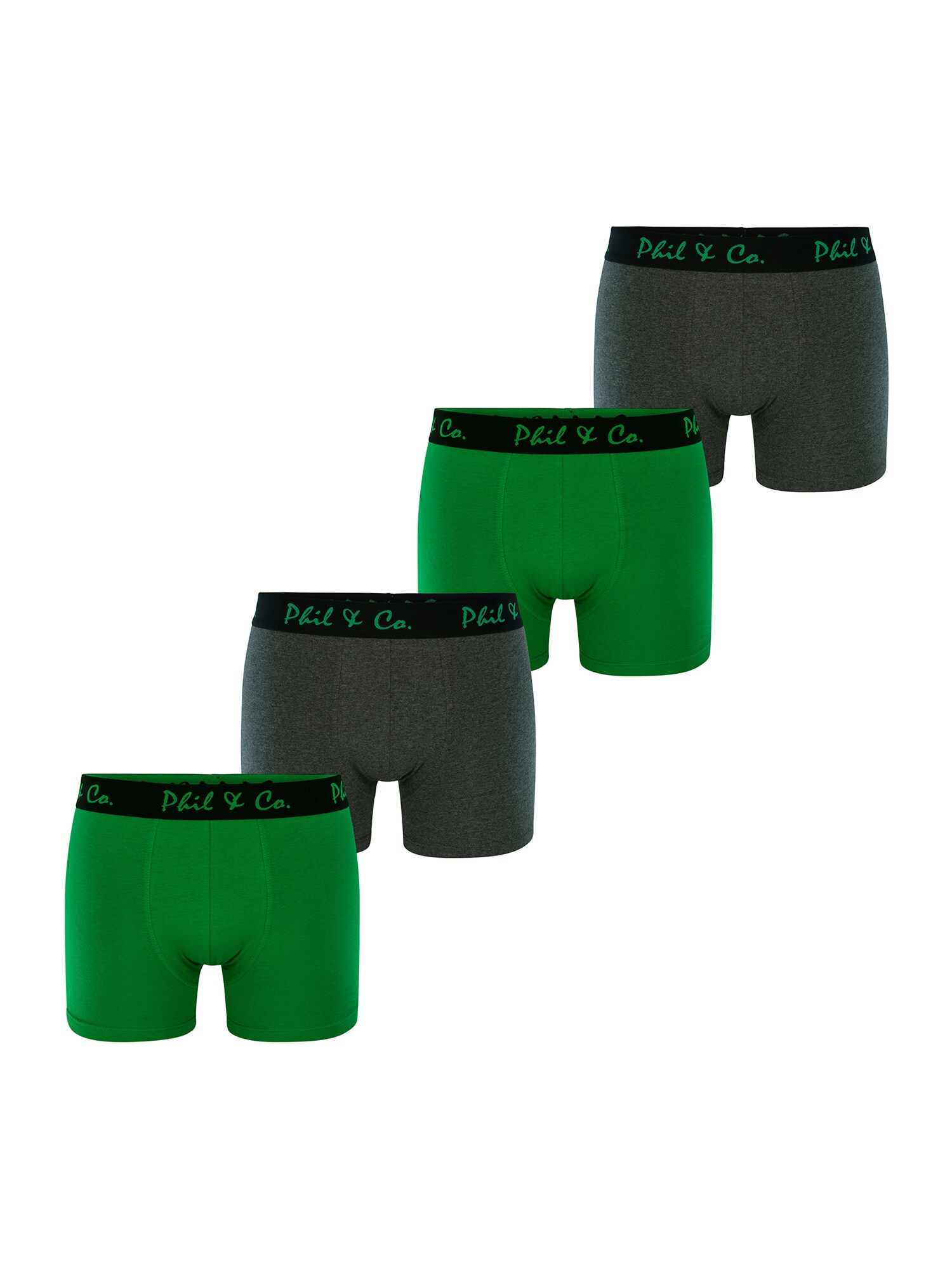 Phil & Co. Berlin Herren Retro Pants Jersey 4er Pack - Bild 1