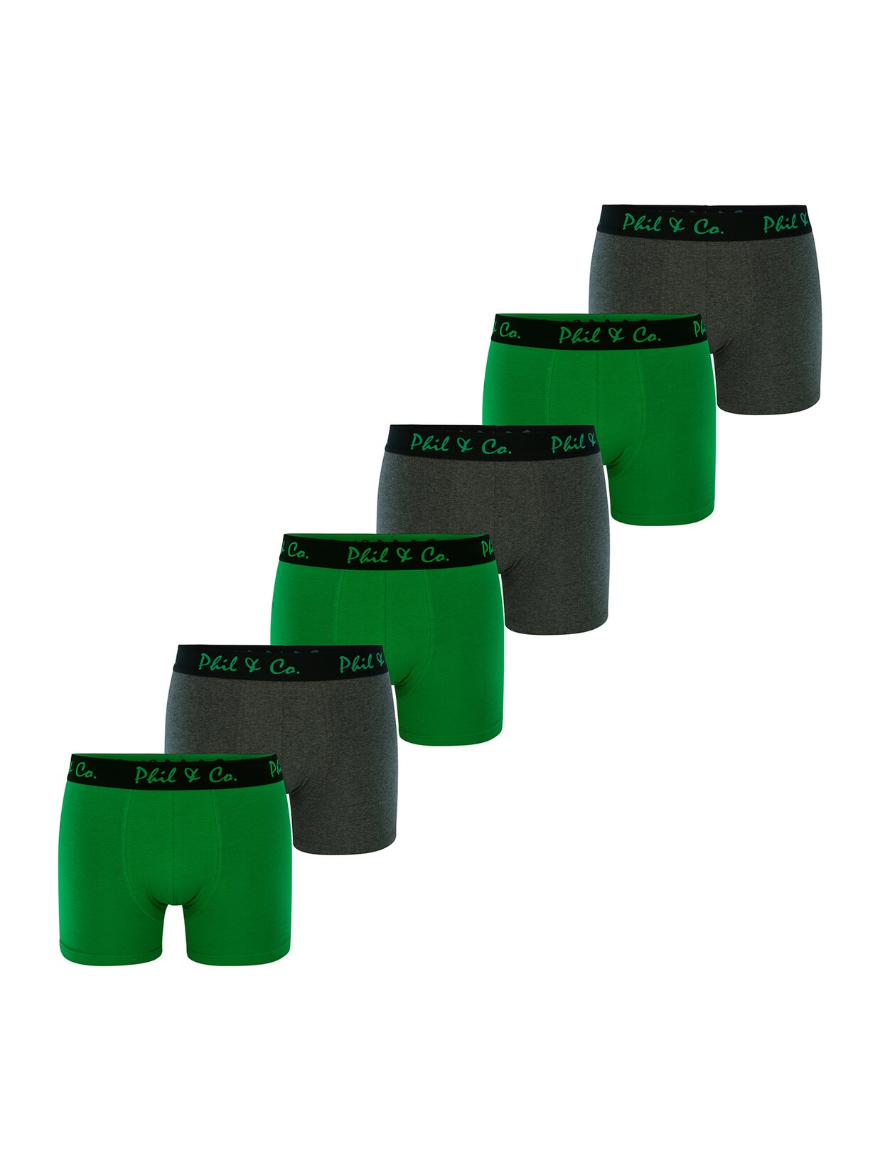 Phil & Co. Berlin Herren Retro Pants Jersey 6er Pack