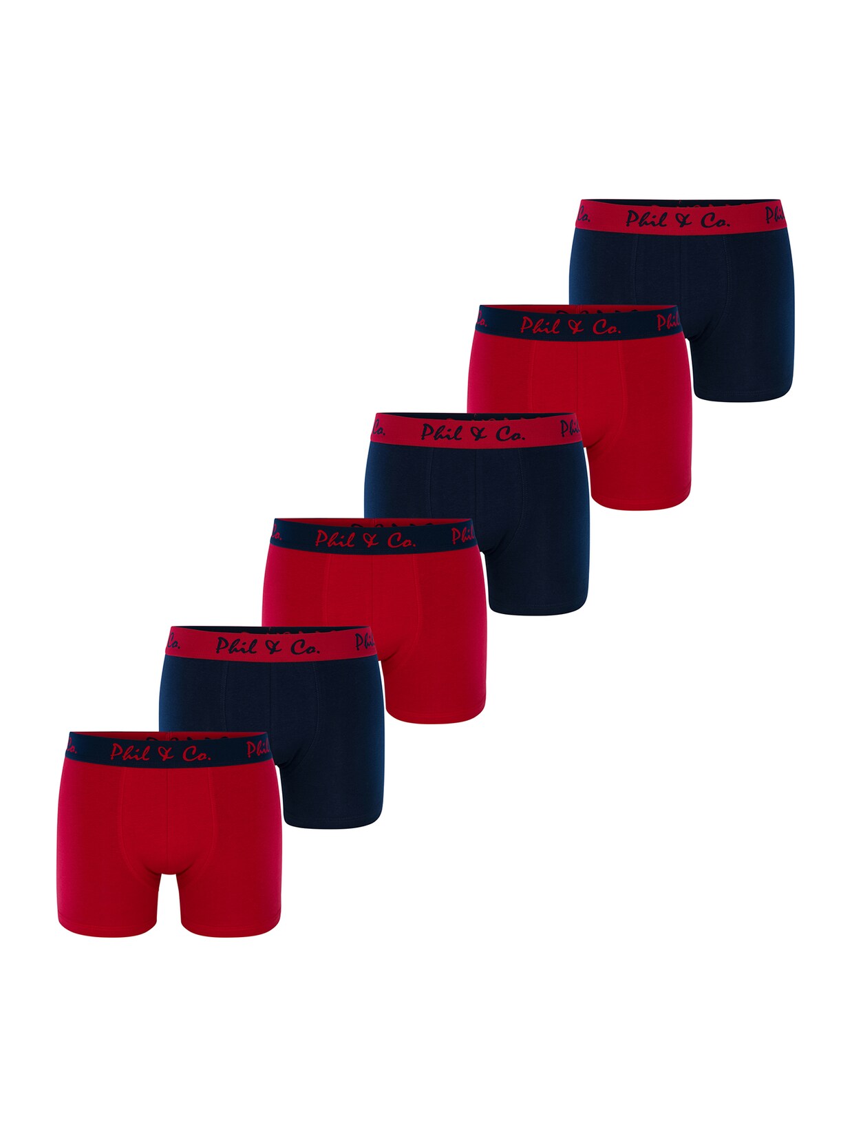 Phil & Co. Berlin Herren Retro Pants Jersey 6er Pack