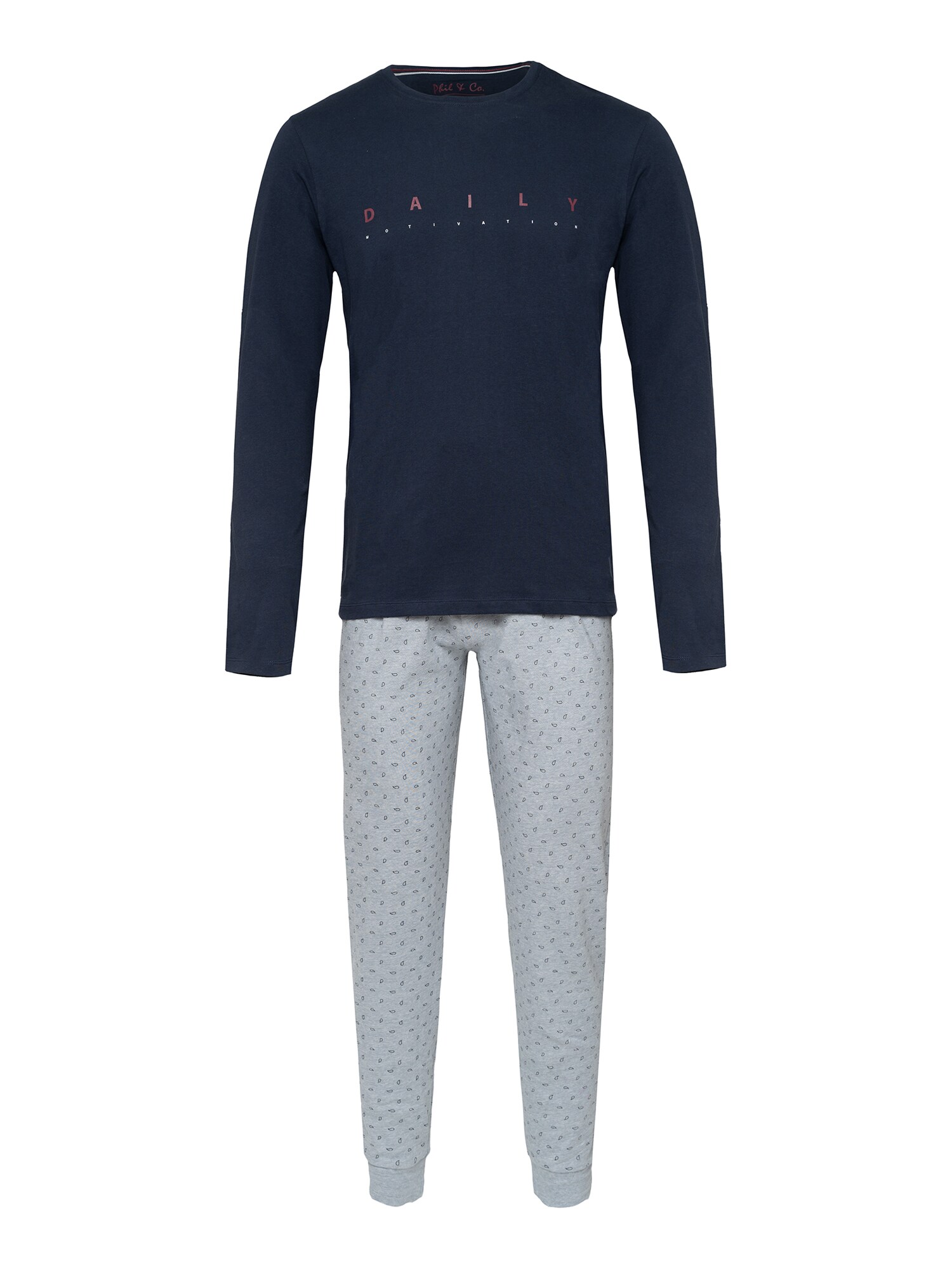 Phil & Co. Berlin Herren Pyjama Special 1er Pack - Bild 1