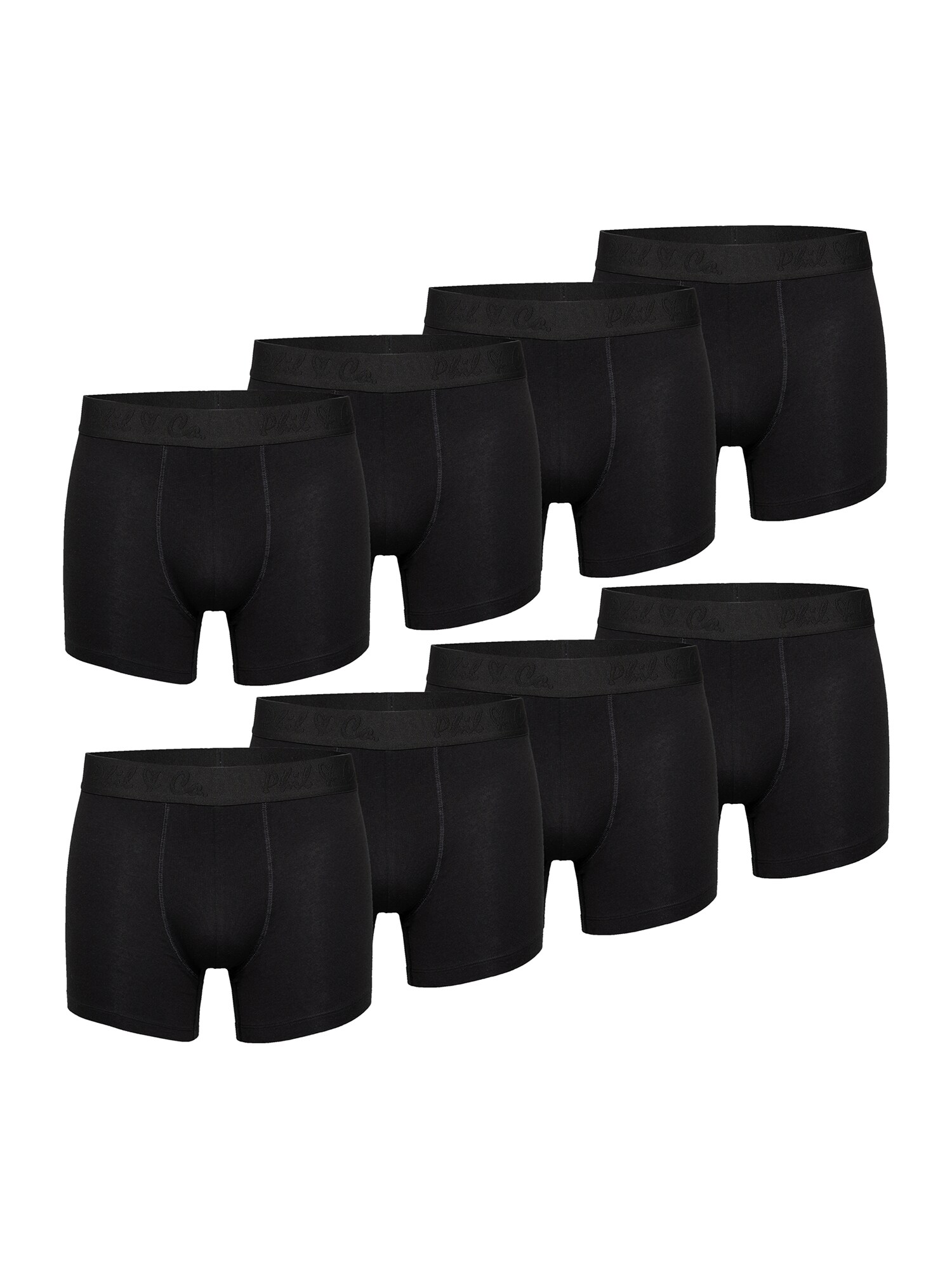 Phil & Co. Berlin Herren Retroshorts 8-Pack Jersey 8er Pack - Bild 1