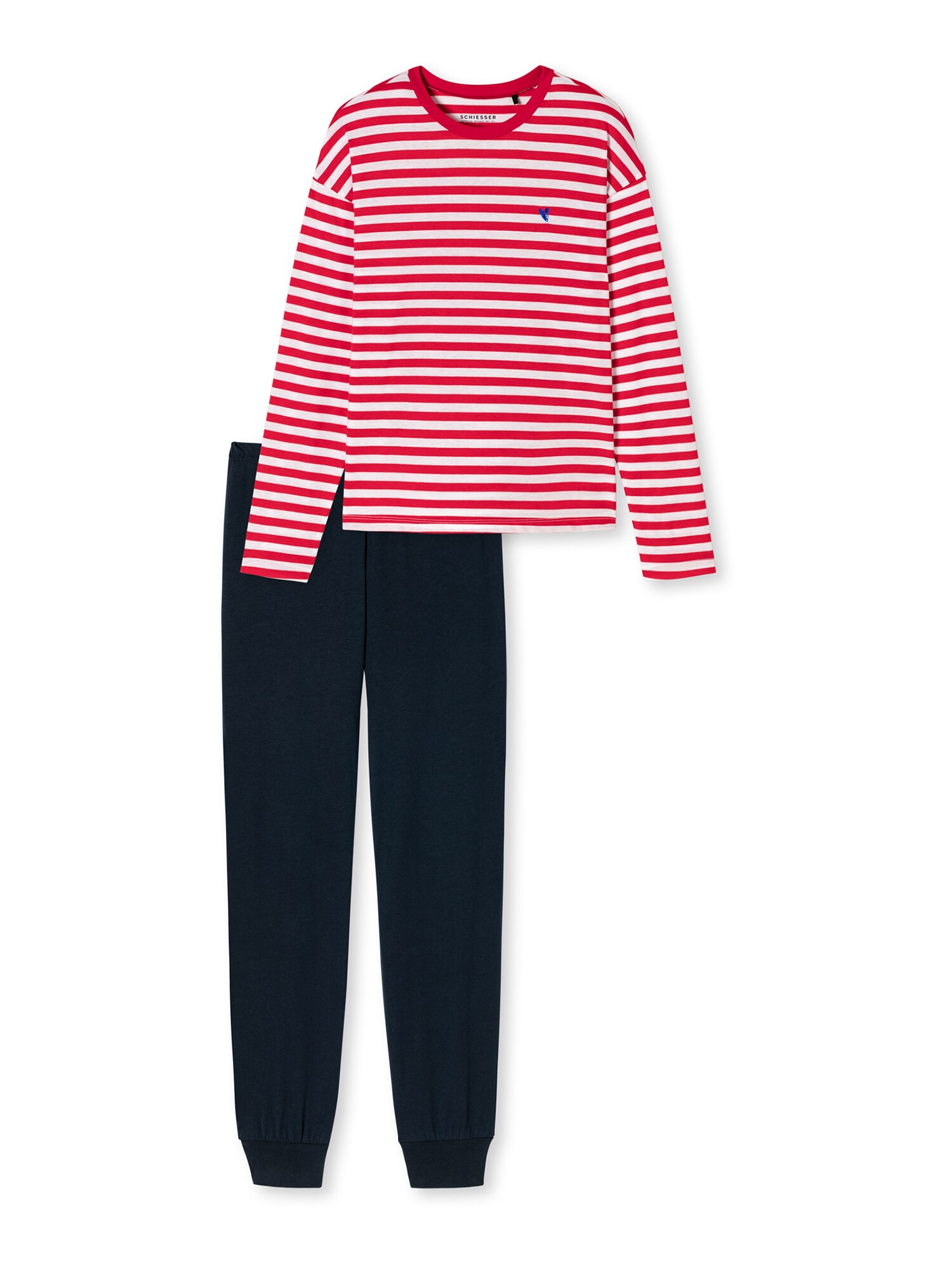 Schiesser M&auml;dchen Pyjama Aquatic Flow - Bild 1