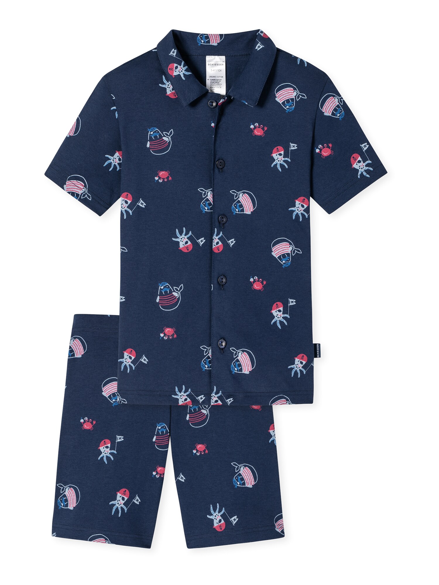 Schiesser Jungen Shorty Pyjama kurz - Bild 1