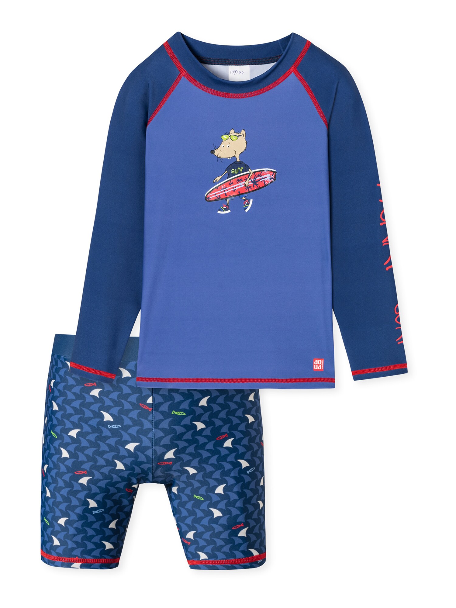 Schiesser Jungen Badeshorts Aqua 1er-Pack - Bild 1