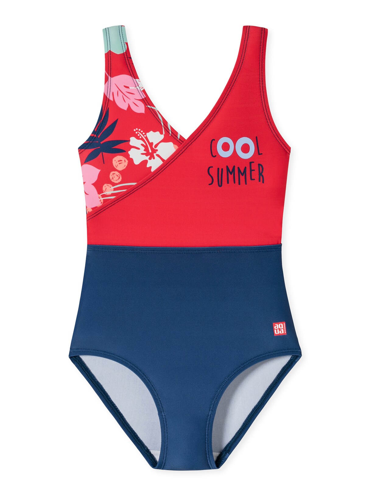 Schiesser Mädchen Badeanzug Aqua Cat Zoe | 04007066243507