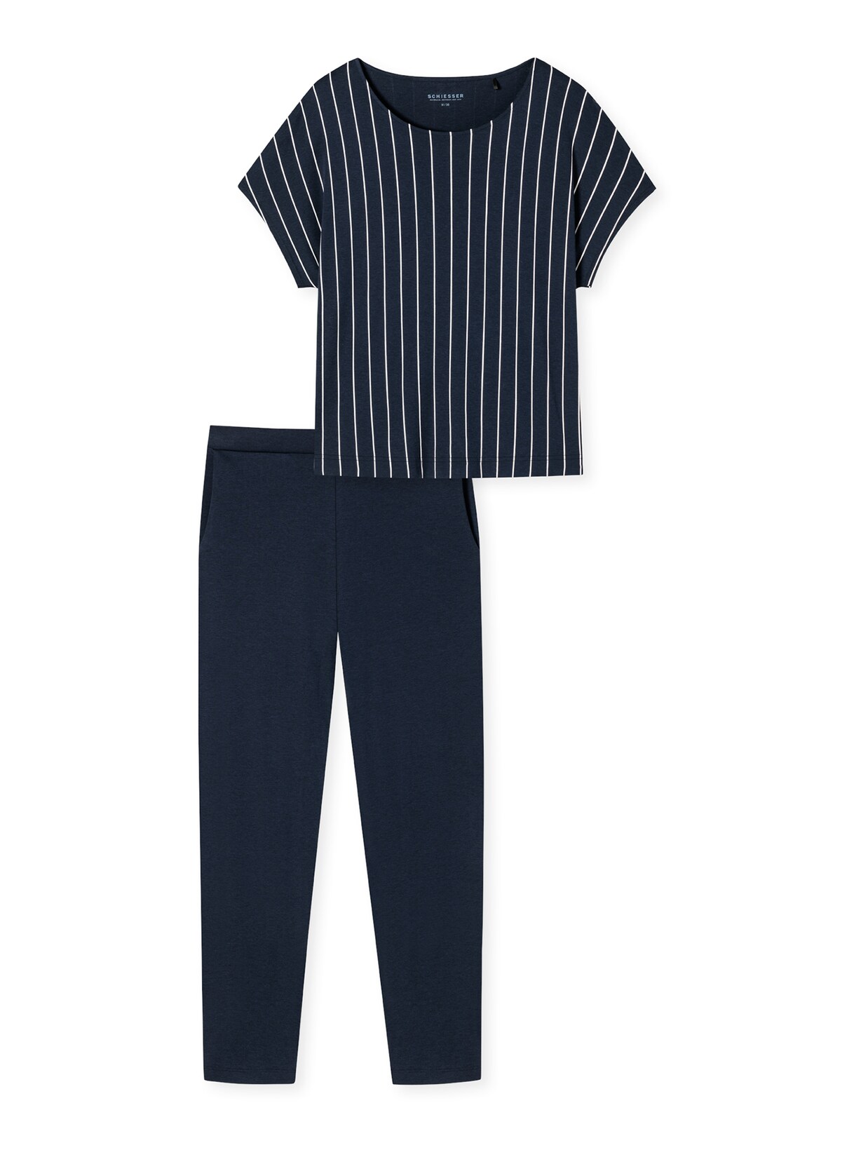 Schiesser Damen Pyjama Modern Nightwear | 04007066260535
