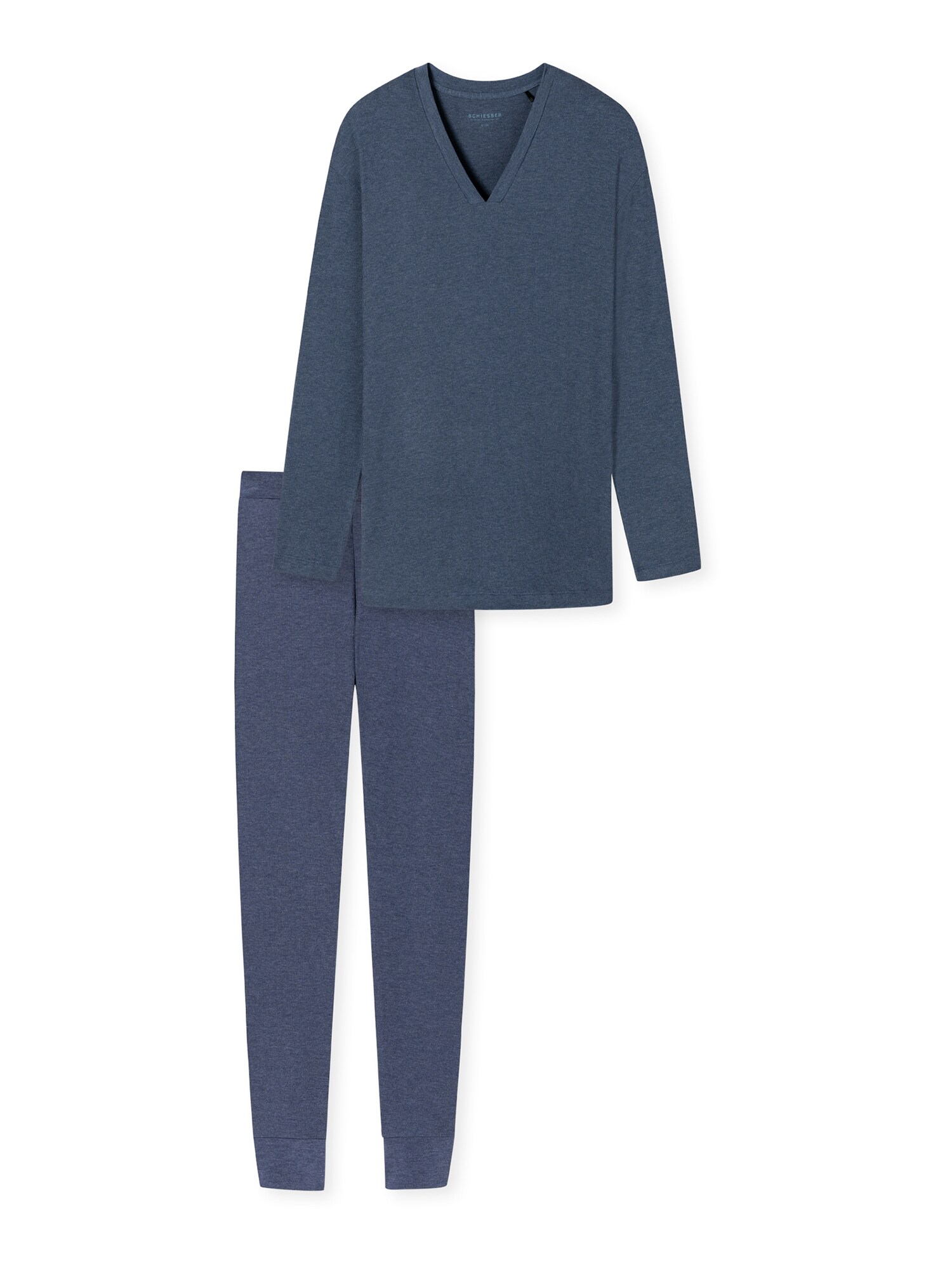 Schiesser Damen Pyjama Modern Rib - Bild 1