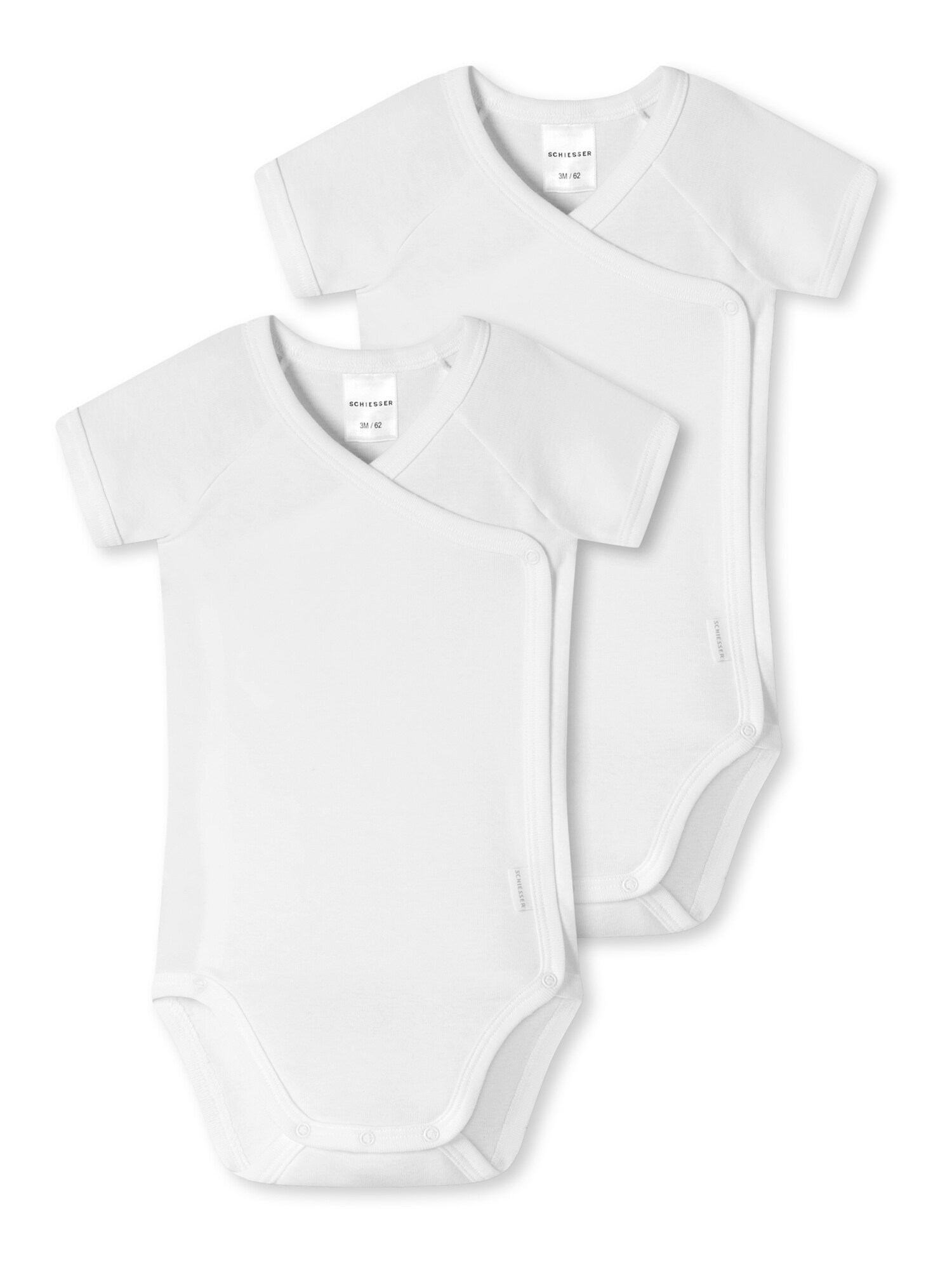 Schiesser Unisex Body Original Classics Kurzarm 2er Pack - Bild 1