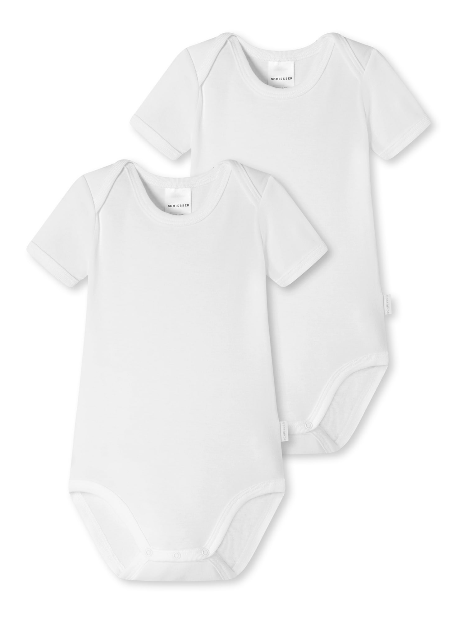 Schiesser Unisex Body Original Classics Kurzarm 2er Pack - Bild 1