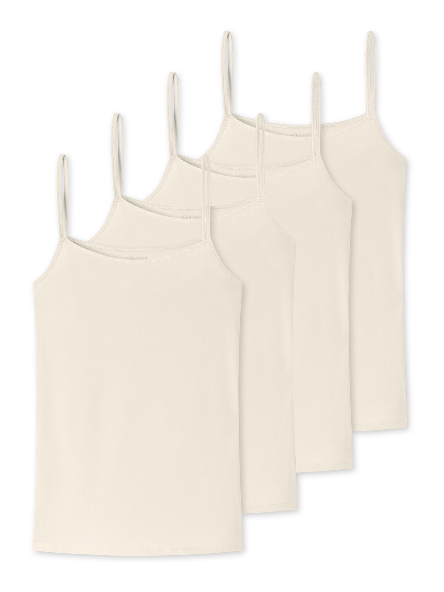 Schiesser Damen Spaghettitop Uncover by Schiesser 4er Pack - Bild 1