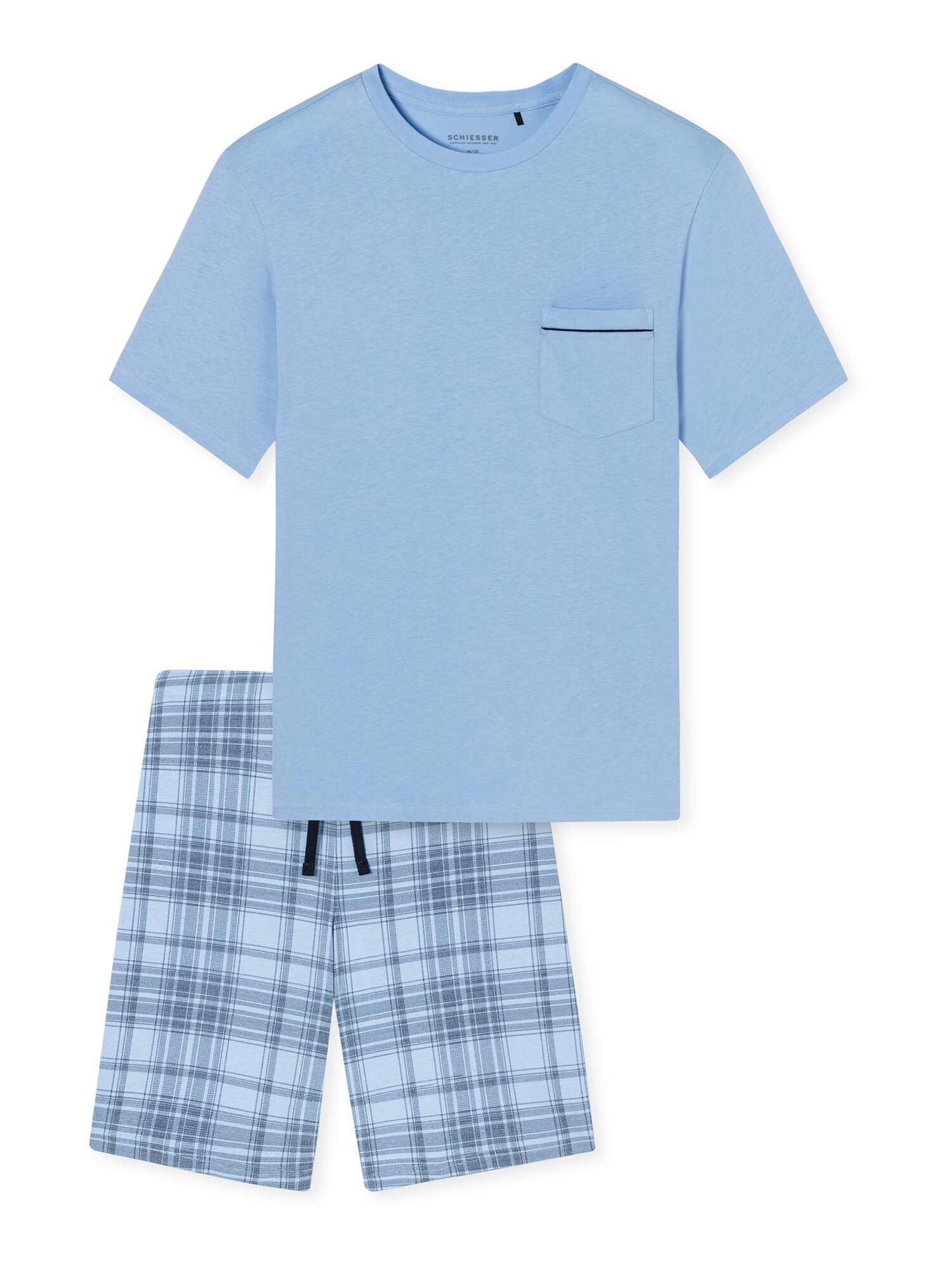 Schiesser Herren Pyjama Comfort Fit - Bild 1