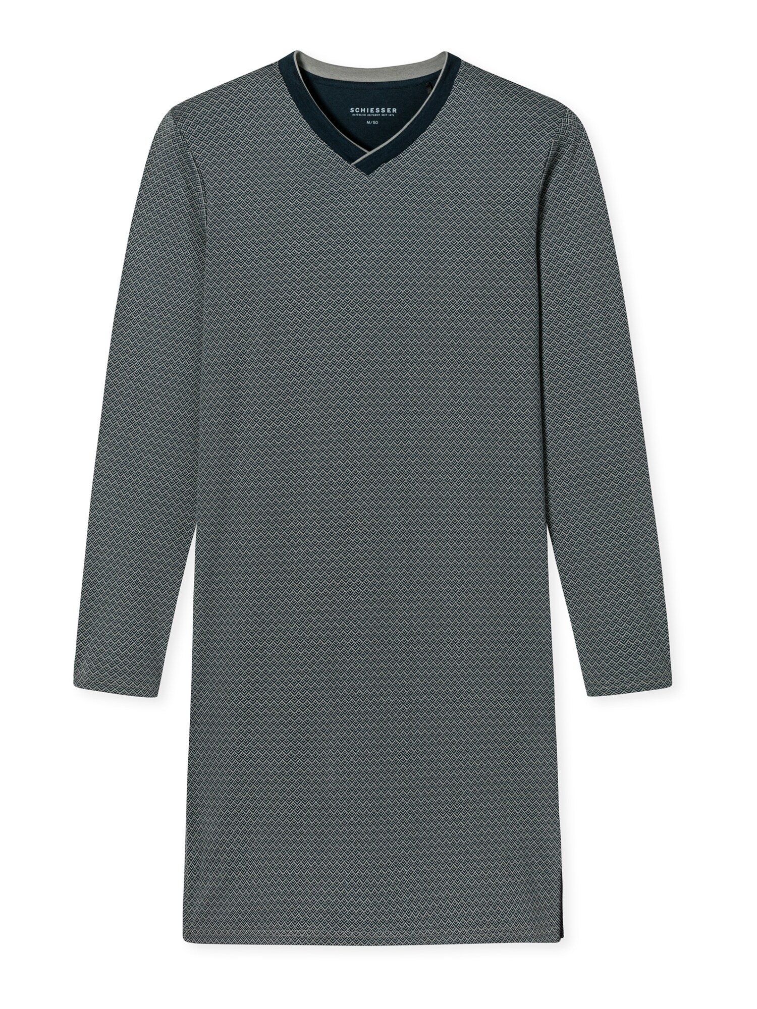 Schiesser Herren Nachthemd Fine Interlock - Bild 1