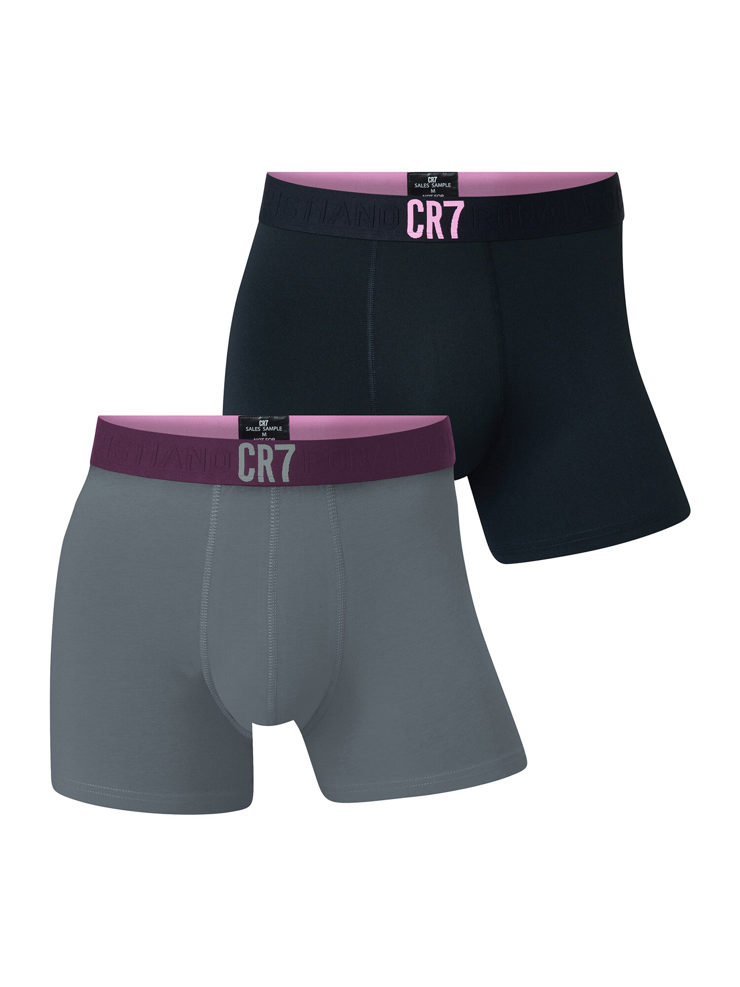 CR7 Cristiano Ronaldo Herren Retro Boxer Fashion 2er Pack - Bild 1