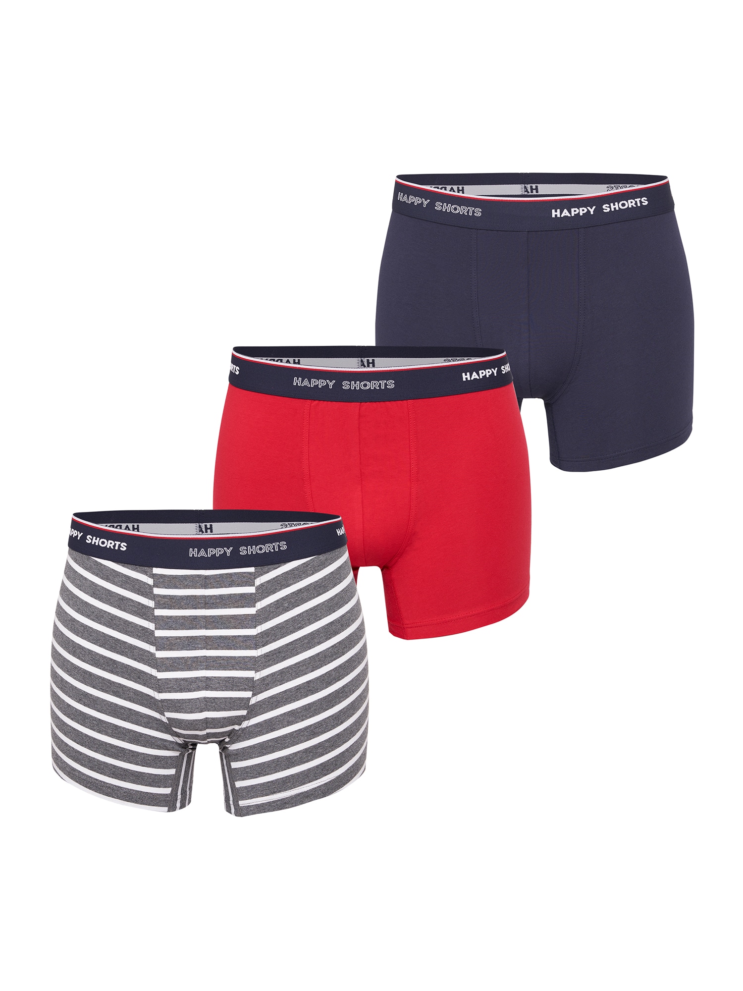 Happy Shorts Herren Retro Pants Motive 3er Pack - Bild 1