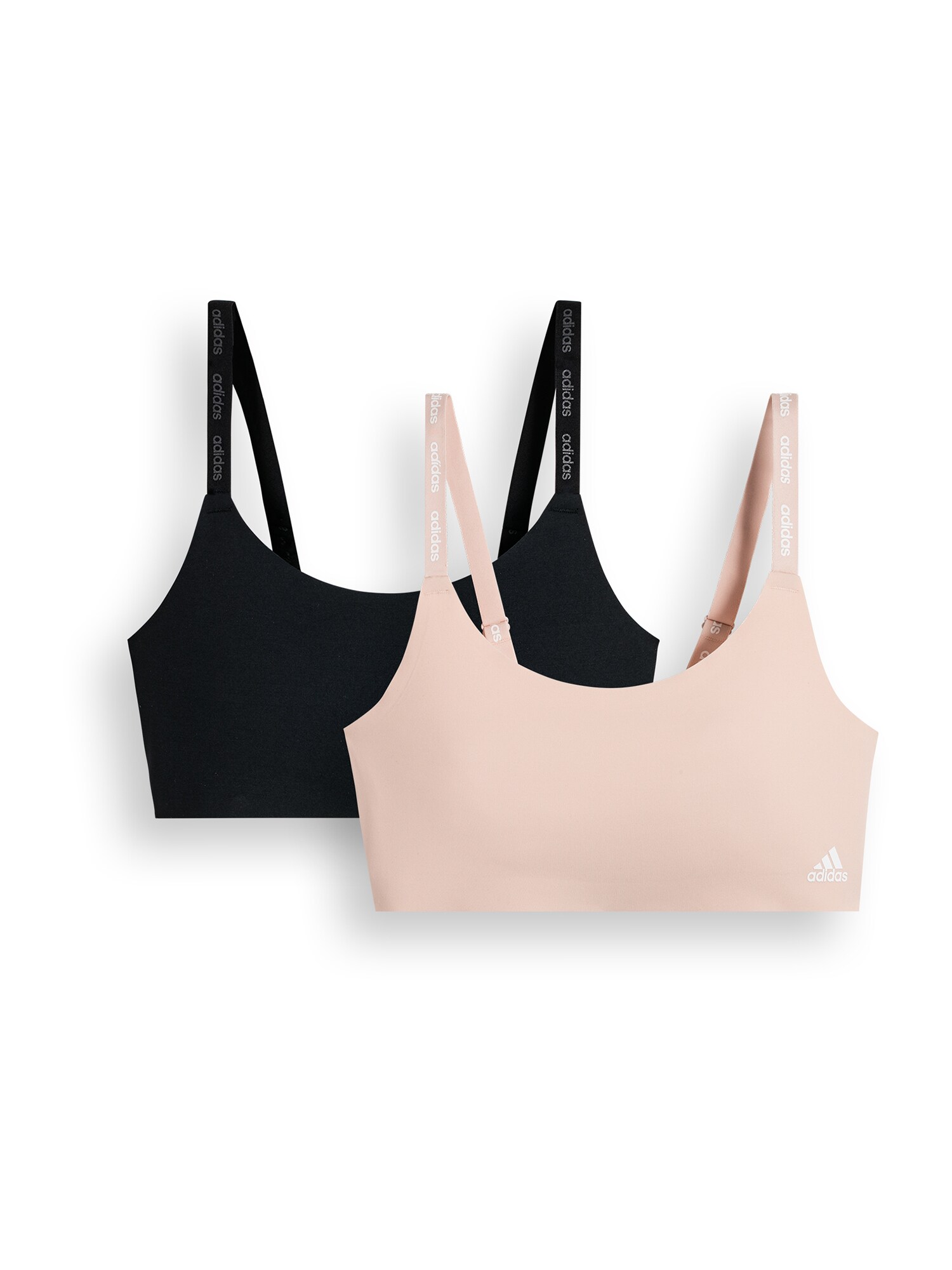 Adidas Damen Bustier Scoop Lounge Bra 2er Pack - Bild 1