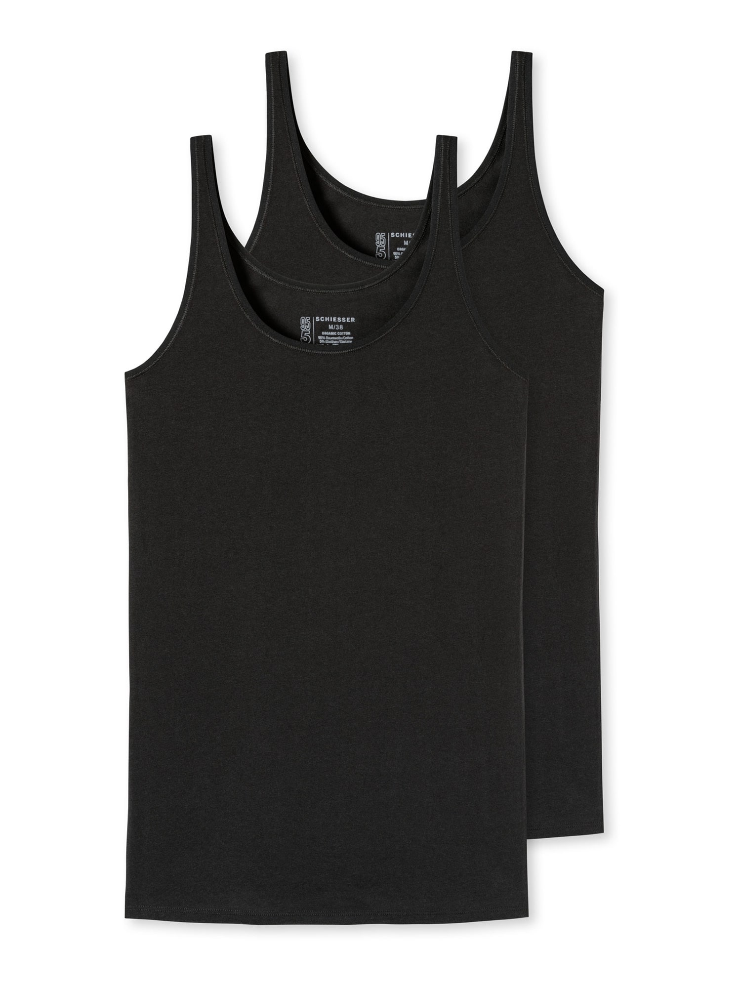 Schiesser Damen Tanktop 95/5 2er Pack - Bild 1